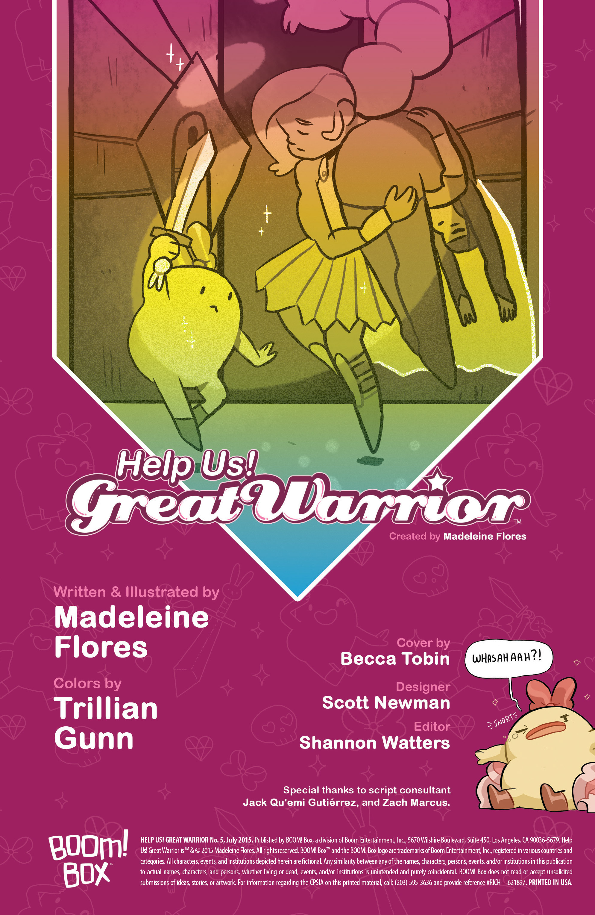 Read online Help Us! Great Warrior comic -  Issue #5 - 2