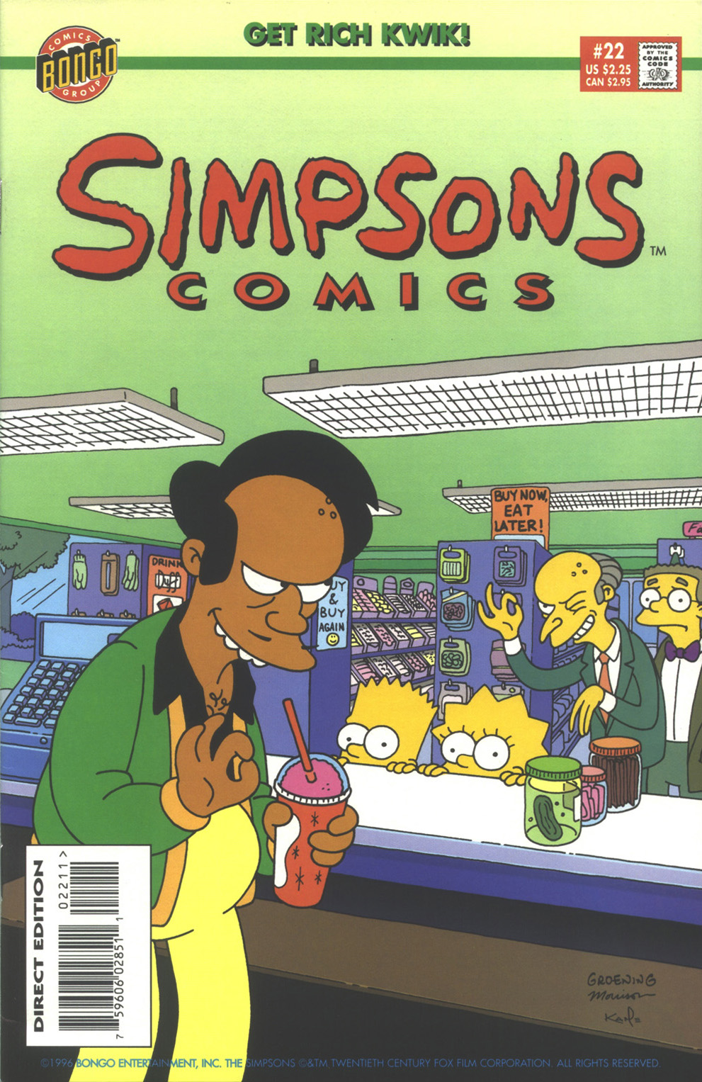 Simpsons Comics issue 22 - Page 1