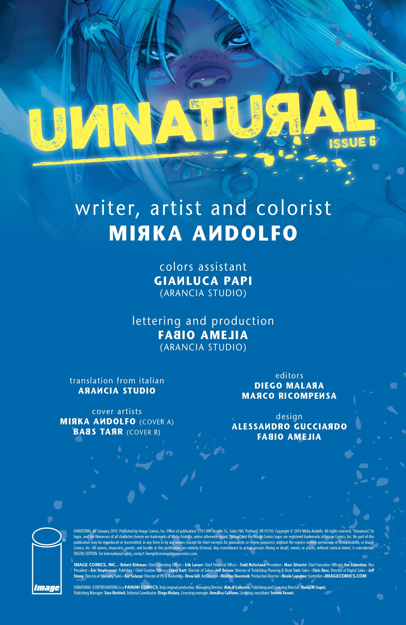 Read online Unnatural comic -  Issue #6 - 2