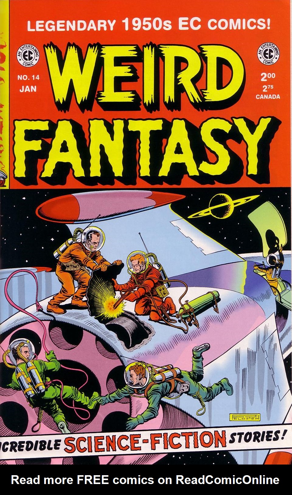 Read online Weird Fantasy (1951) comic -  Issue #14 - 1