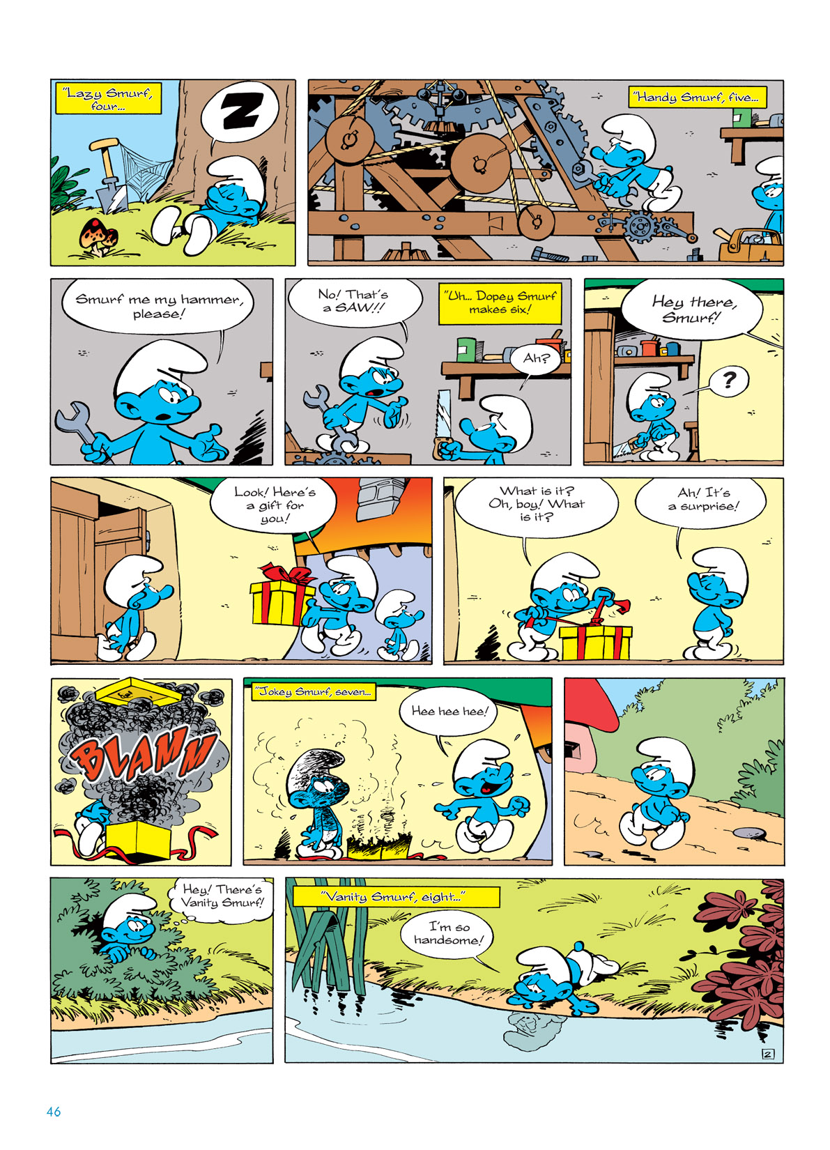 Read online The Smurfs comic -  Issue #5 - 46