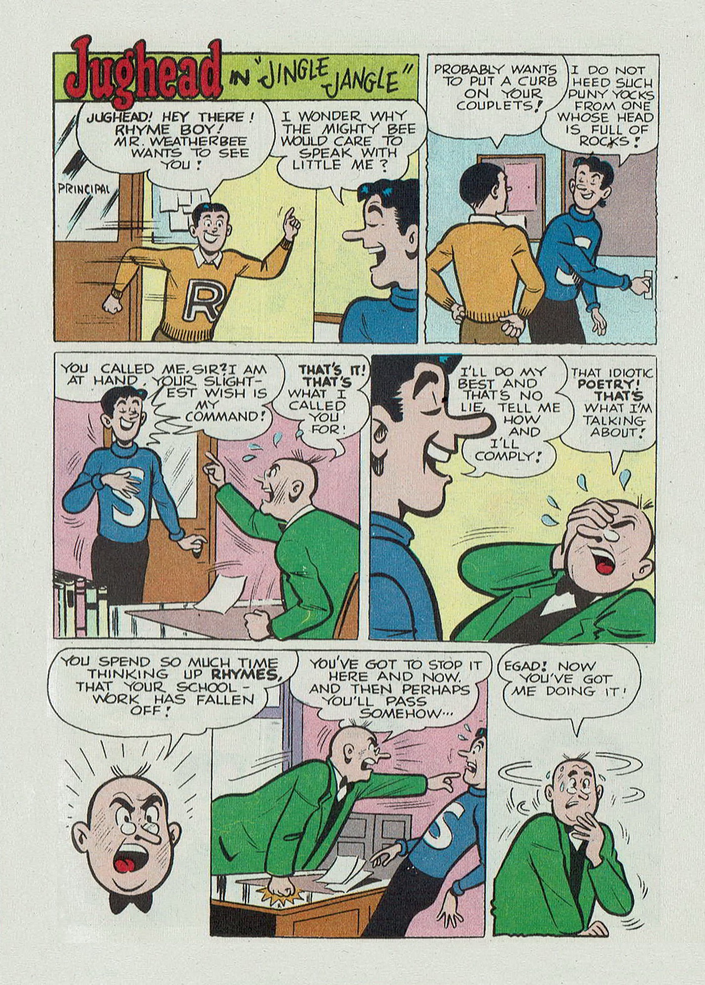 Read online Jughead Jones Comics Digest comic -  Issue #80 - 37