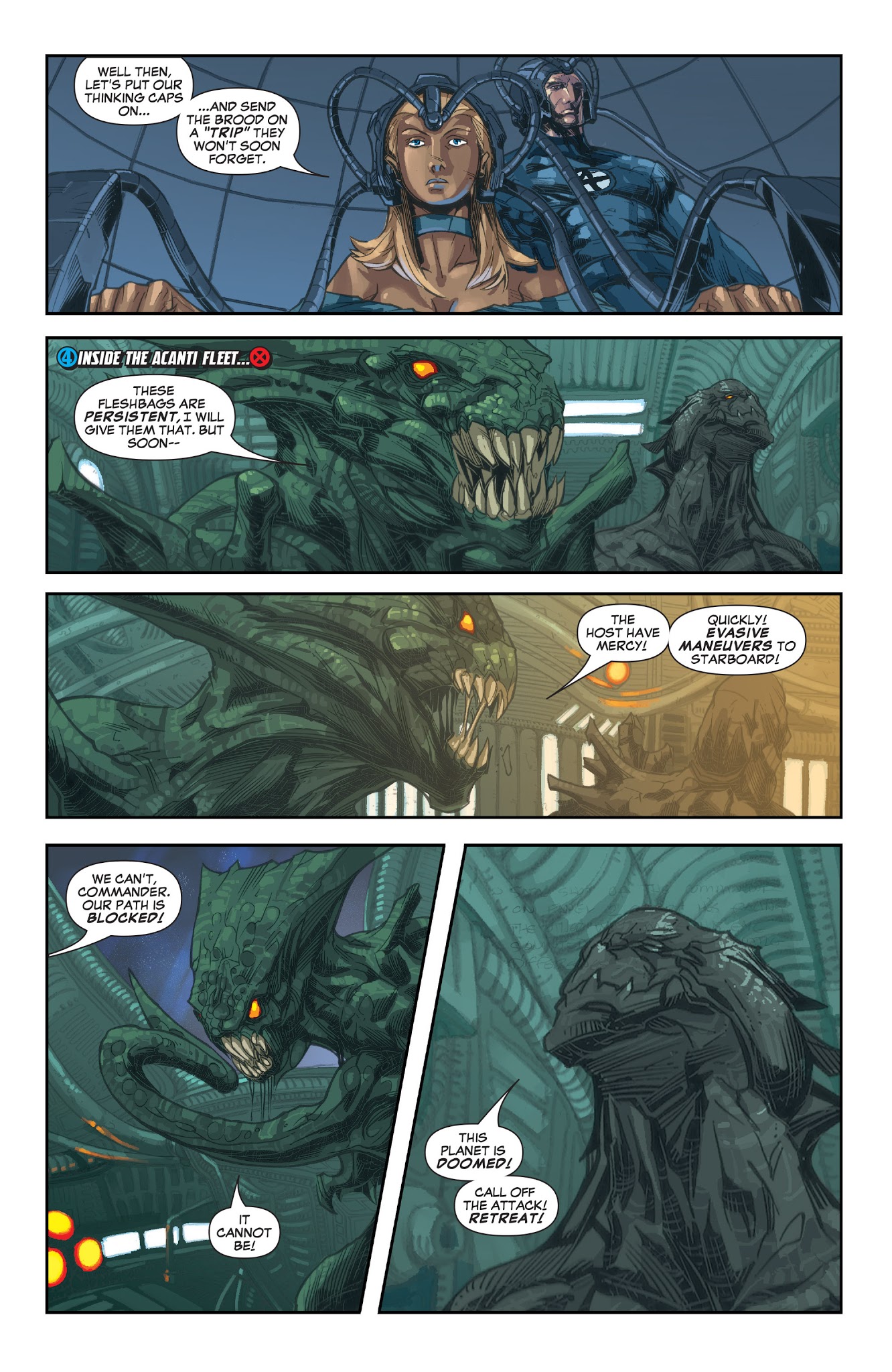 Read online X-Men/Fantastic Four comic -  Issue #5 - 17