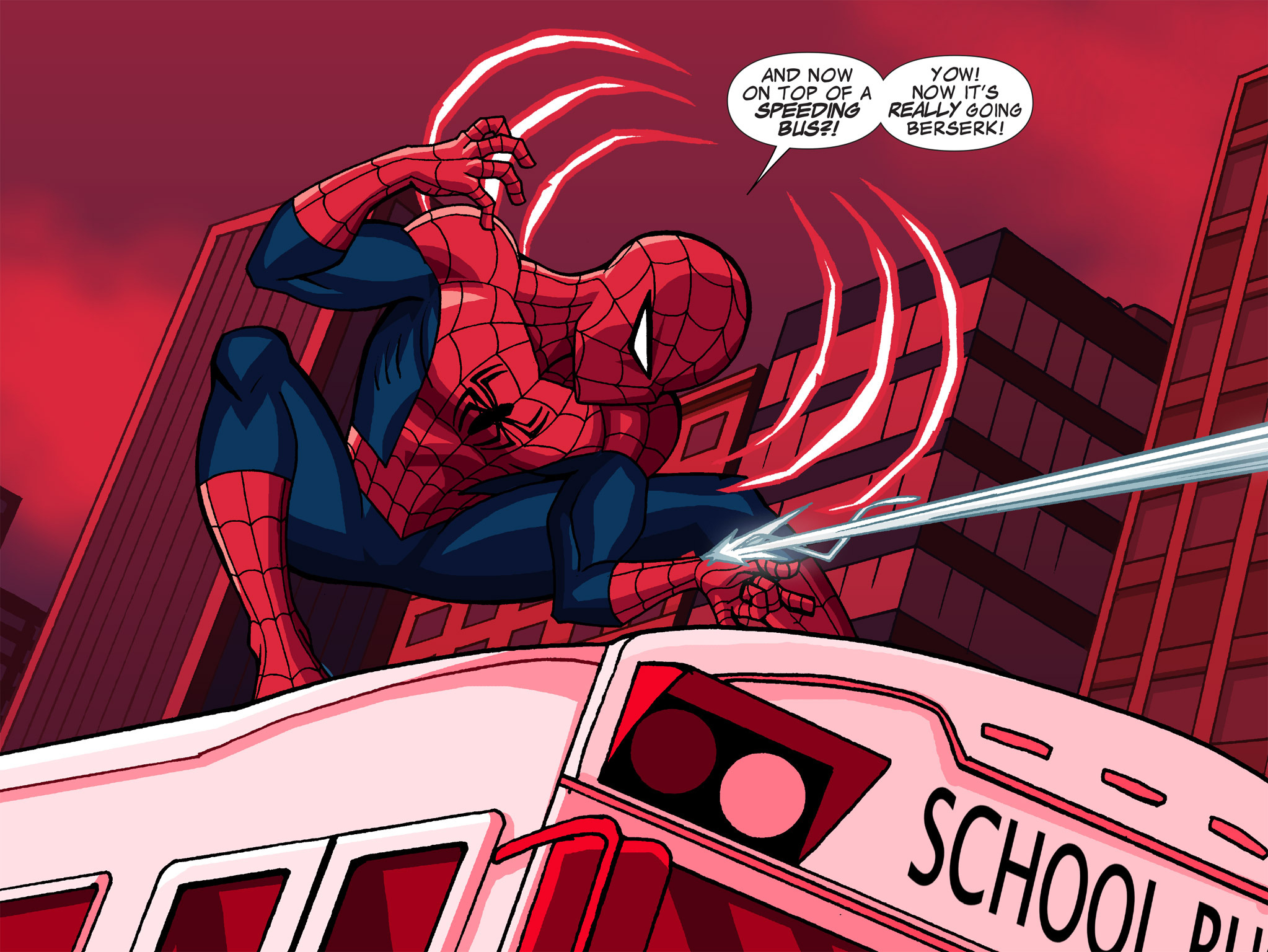 Read online Ultimate Spider-Man (Infinite Comics) (2015) comic -  Issue #1 - 27