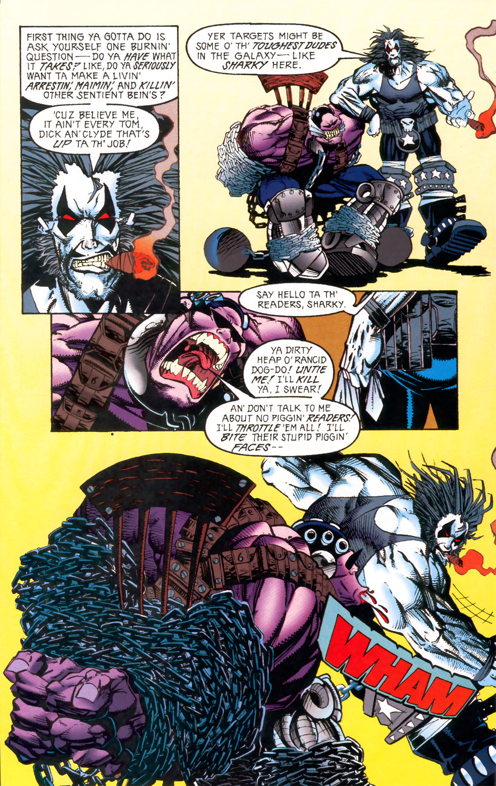 Read online Lobo: Bounty Hunting for Fun and Profit comic -  Issue # Full - 6