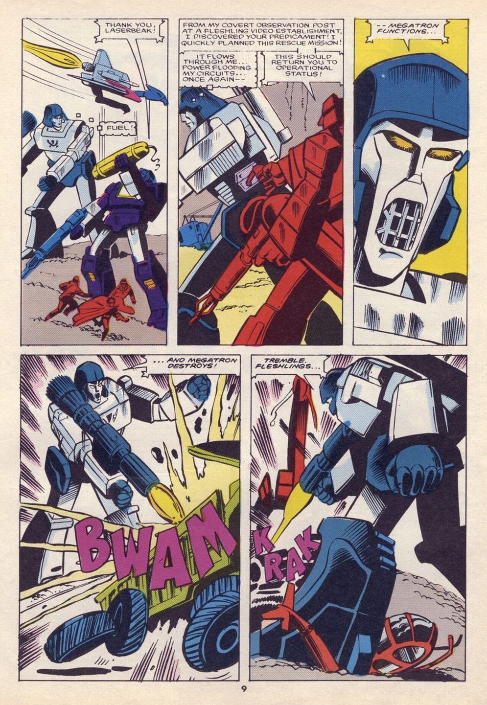 Read online The Transformers (UK) comic -  Issue #56 - 8