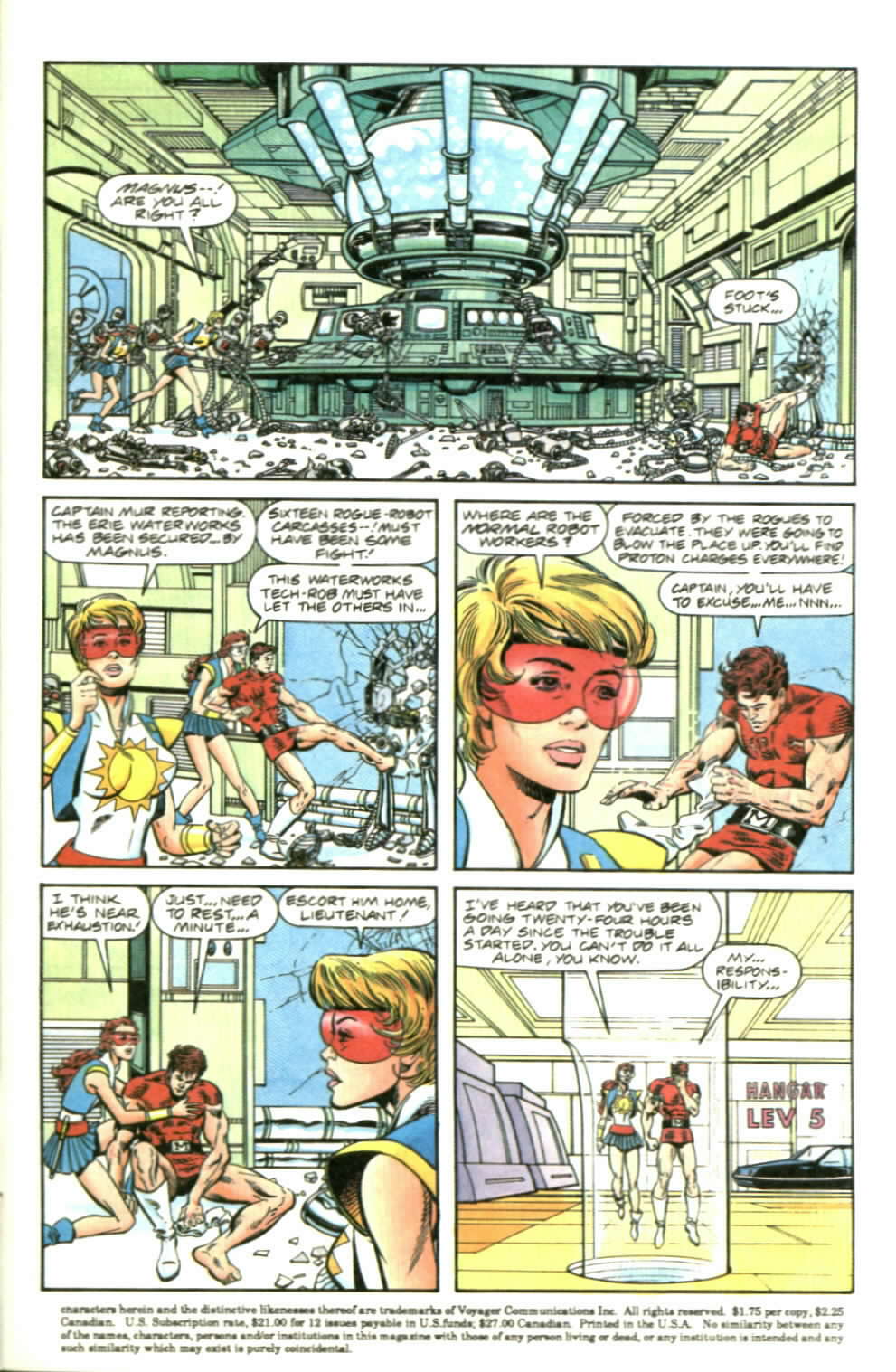 Read online Magnus Robot Fighter (1991) comic -  Issue #2 - 4