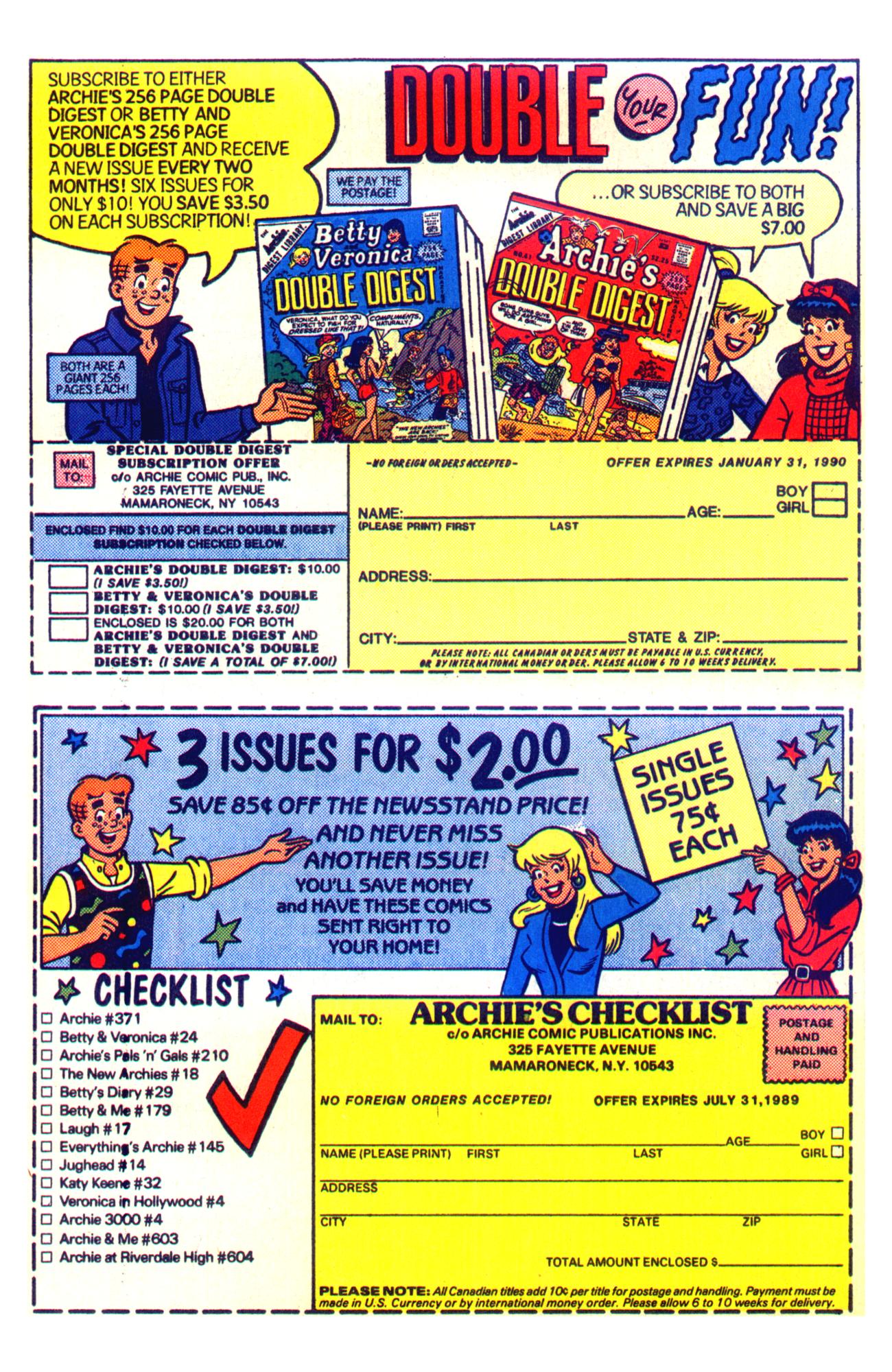 Read online Archie Giant Series Magazine comic -  Issue #602 - 12