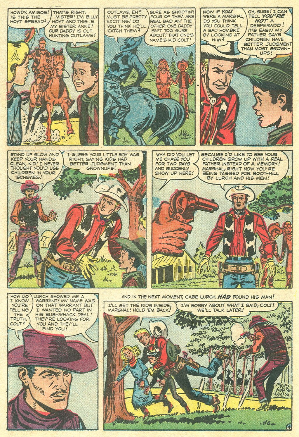 Read online Kid Colt Outlaw comic -  Issue #70 - 6