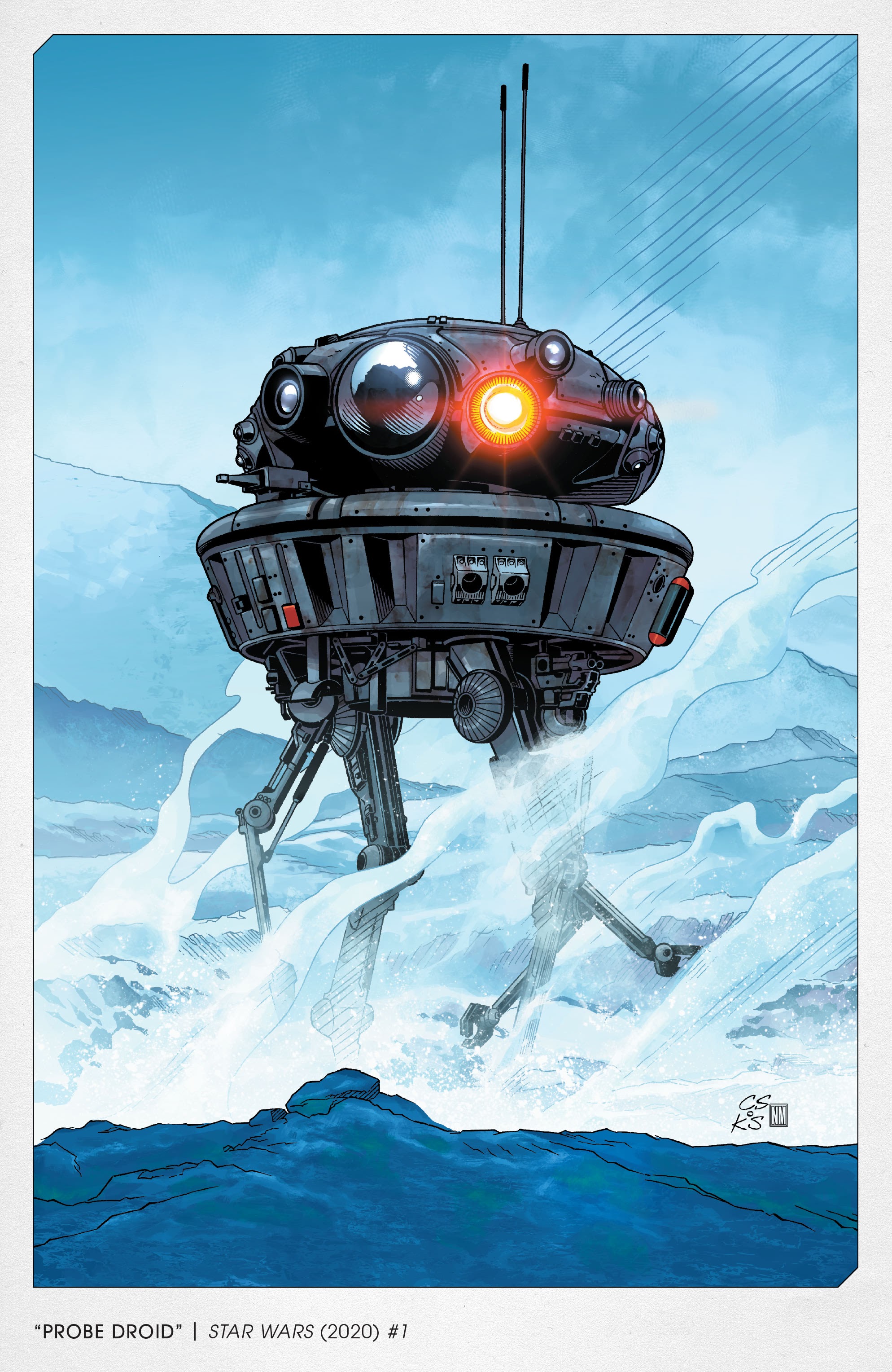Read online Star Wars: The Empire Strikes Back - The 40th Anniversary Covers by Chris Sprouse comic -  Issue # Full - 4