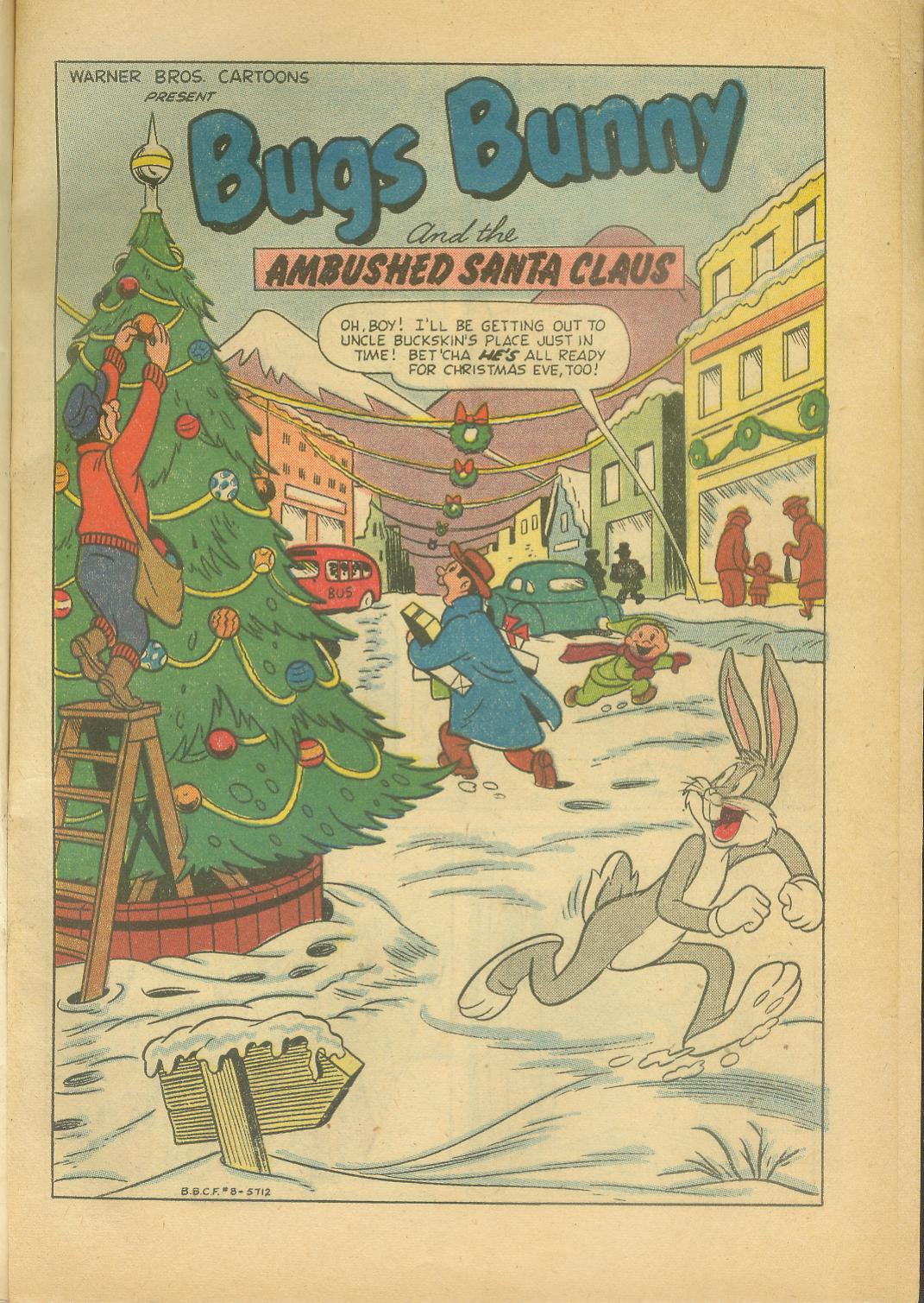 Read online Bugs Bunny's Christmas Funnies comic -  Issue # TPB 8 - 3