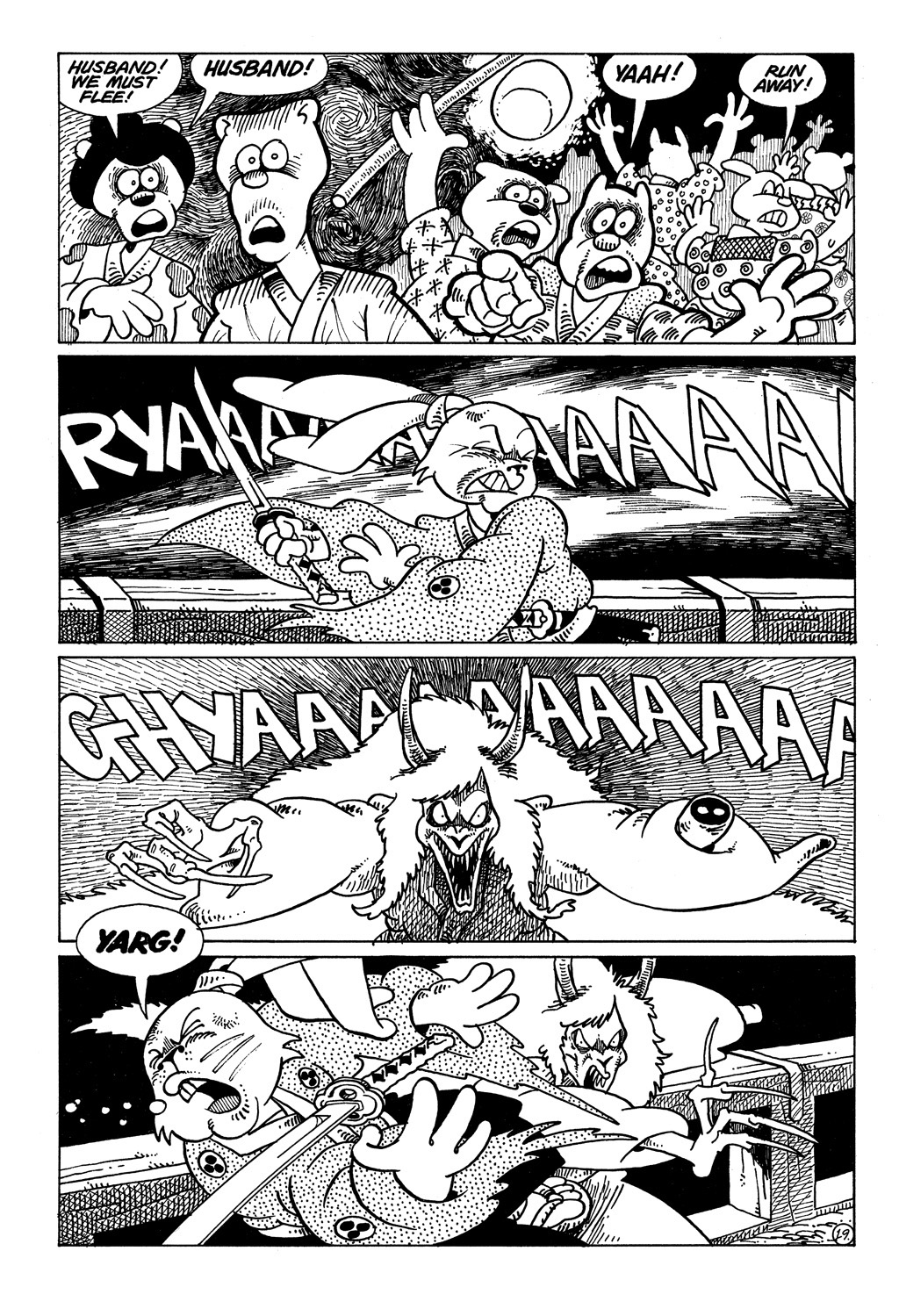 Read online Usagi Yojimbo (1987) comic -  Issue #25 - 21