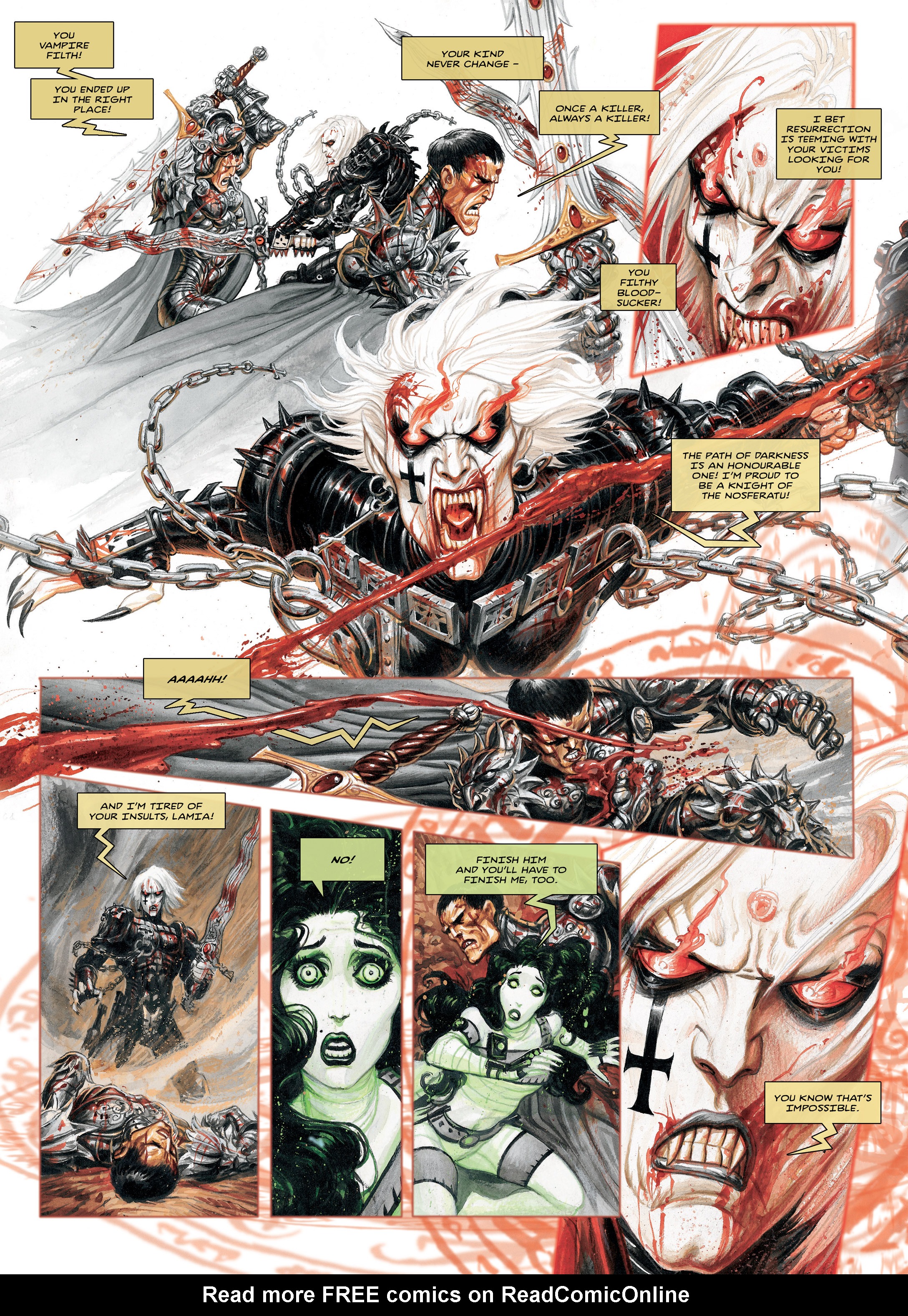Read online Requiem: Vampire Knight comic -  Issue #4 - 22