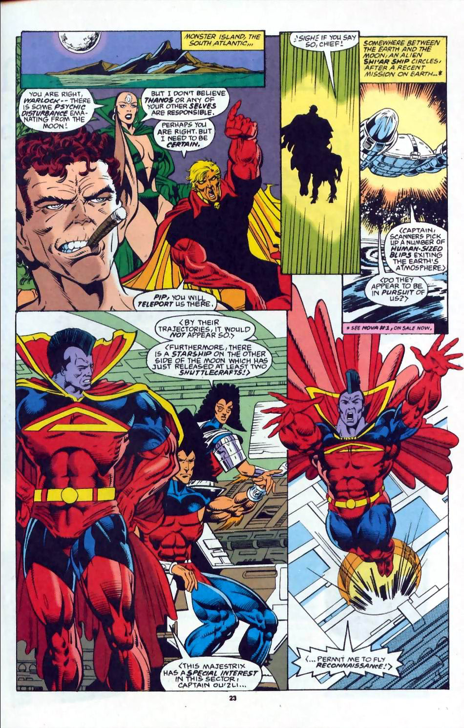 Read online Starblast comic -  Issue #1 - 19