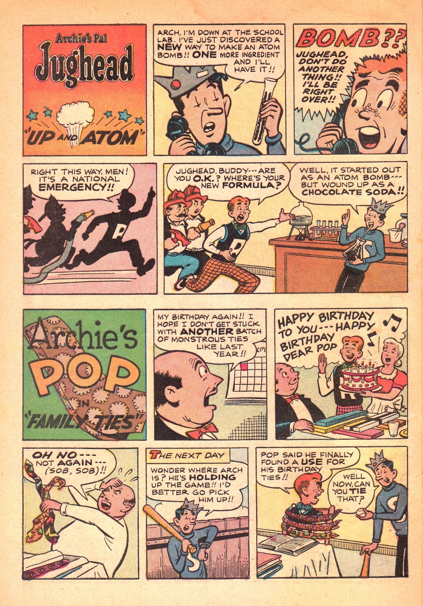 Read online Archie's Joke Book Magazine comic -  Issue #3 - 8