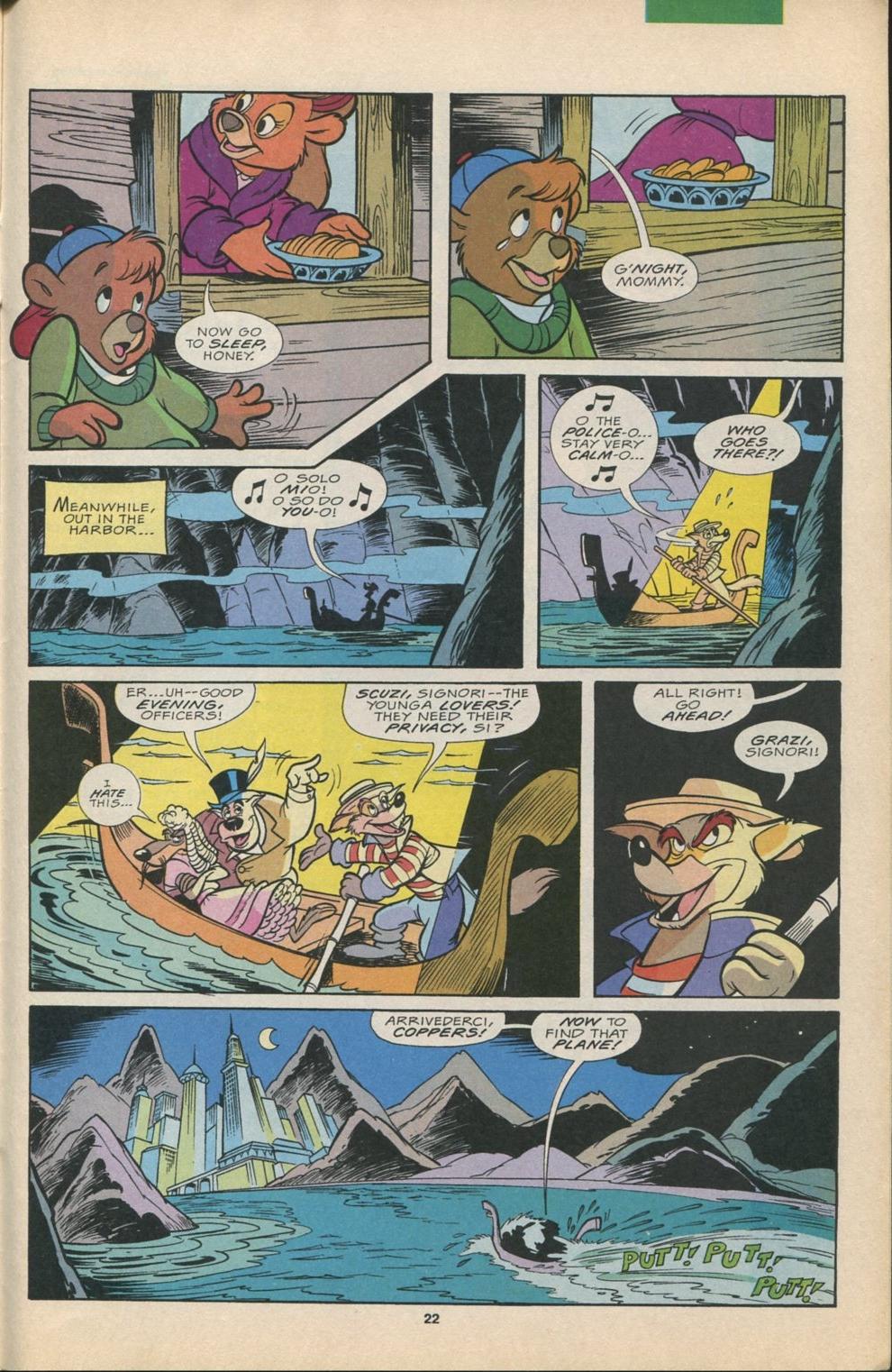 Read online Disney's Tale Spin Limited Series: ''Take Off'' comic -  Issue #2 - 23