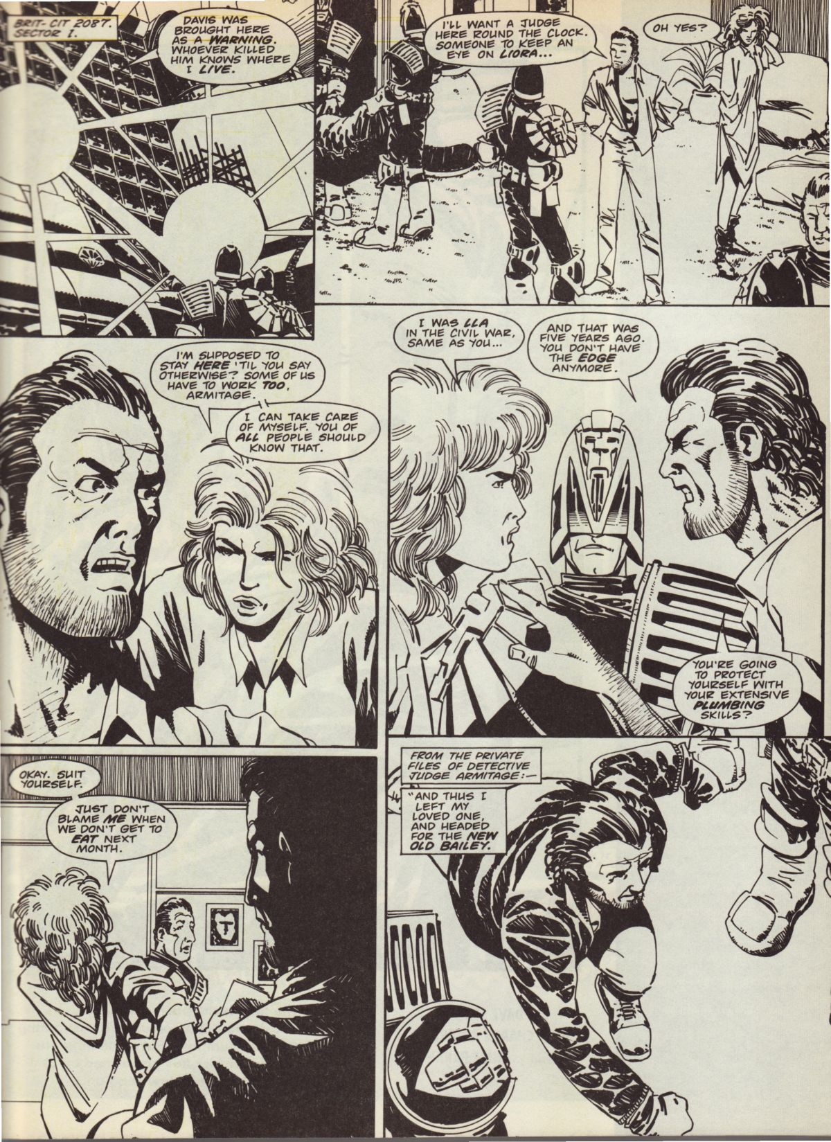 Read online Judge Dredd: The Megazine (vol. 2) comic -  Issue #20 - 24