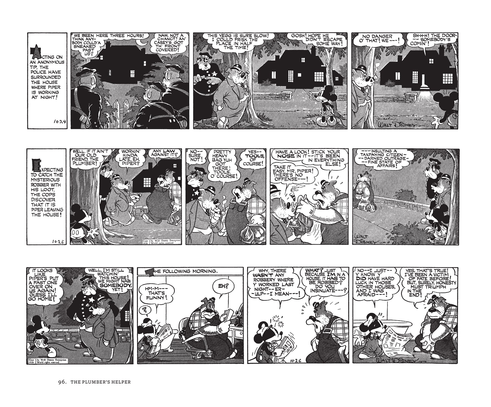 Read online Walt Disney's Mickey Mouse by Floyd Gottfredson comic -  Issue # TPB 5 (Part 1) - 96