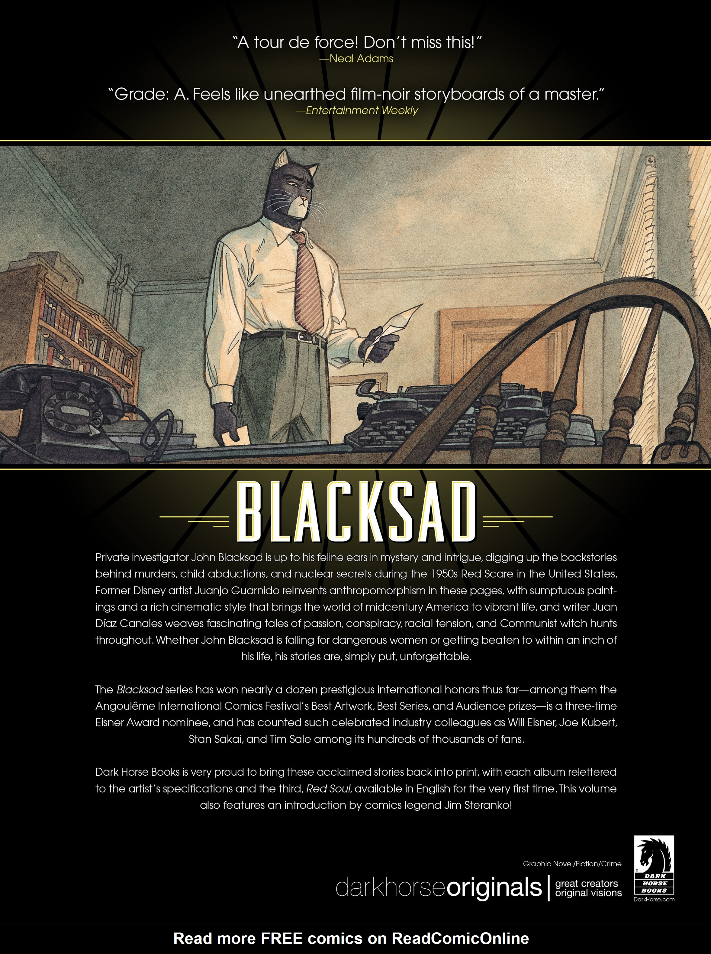 Read online Blacksad (2010) comic -  Issue # Full - 181