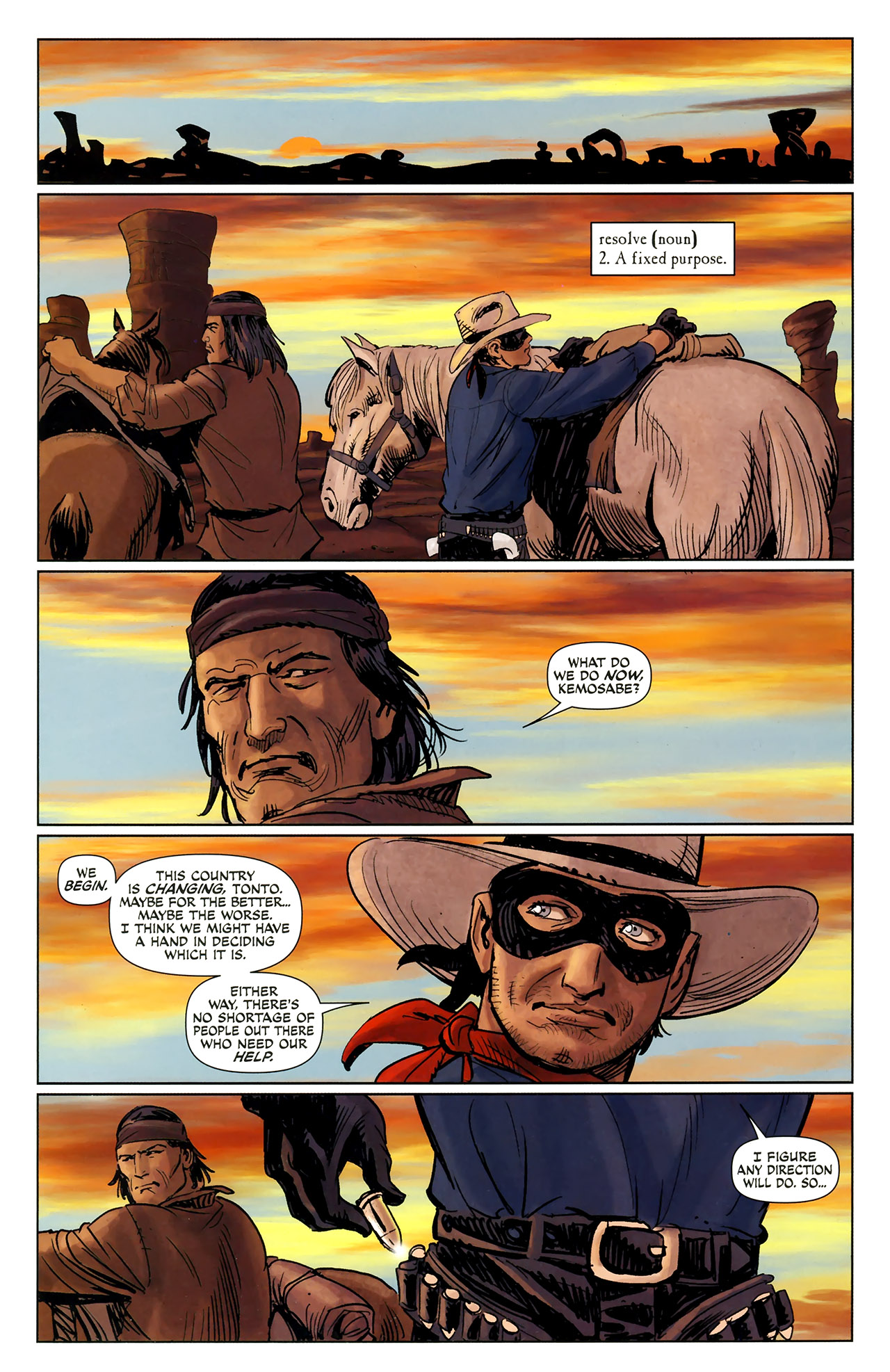 Read online The Lone Ranger (2006) comic -  Issue #25 - 33