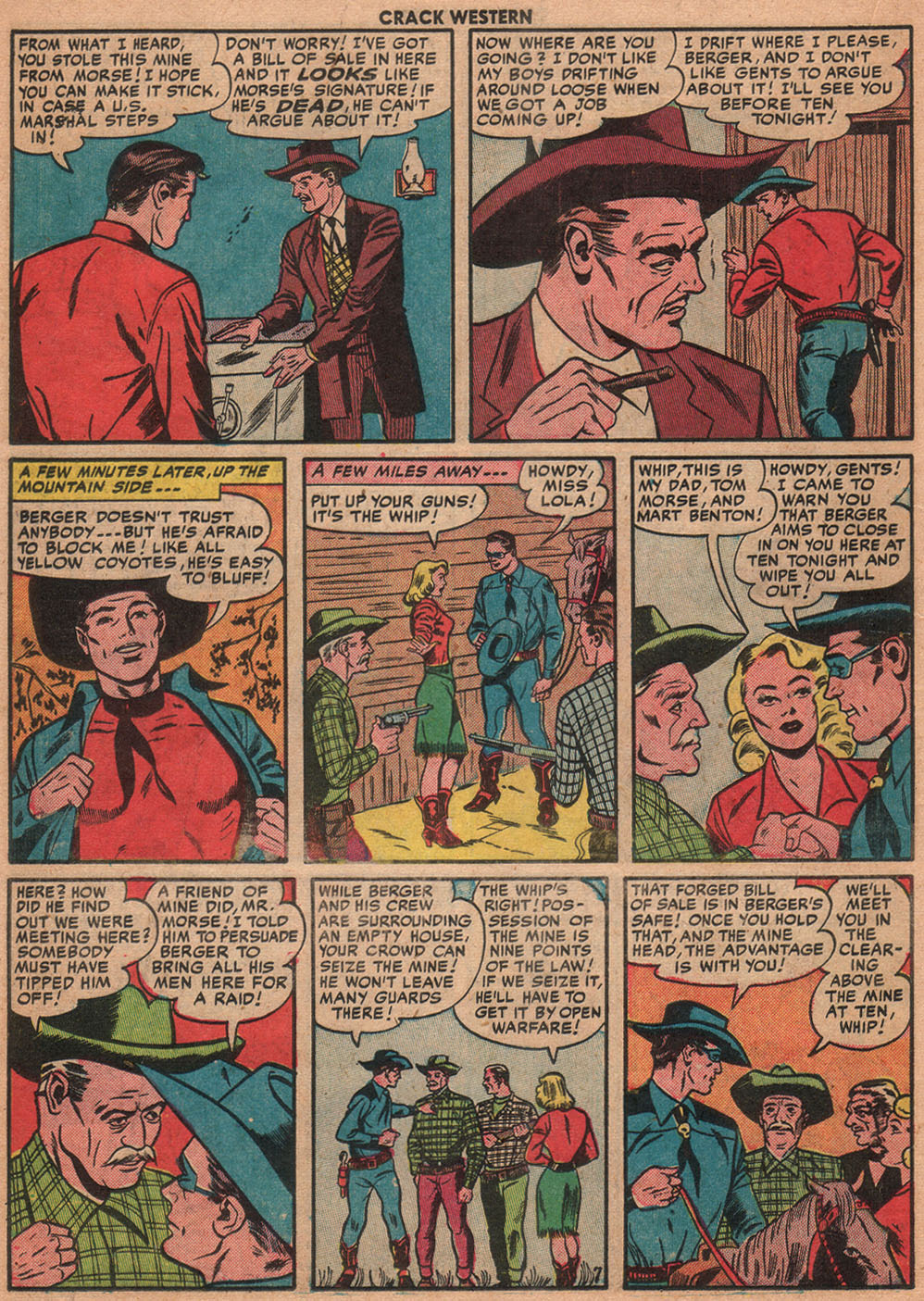 Read online Crack Western comic -  Issue #73 - 23