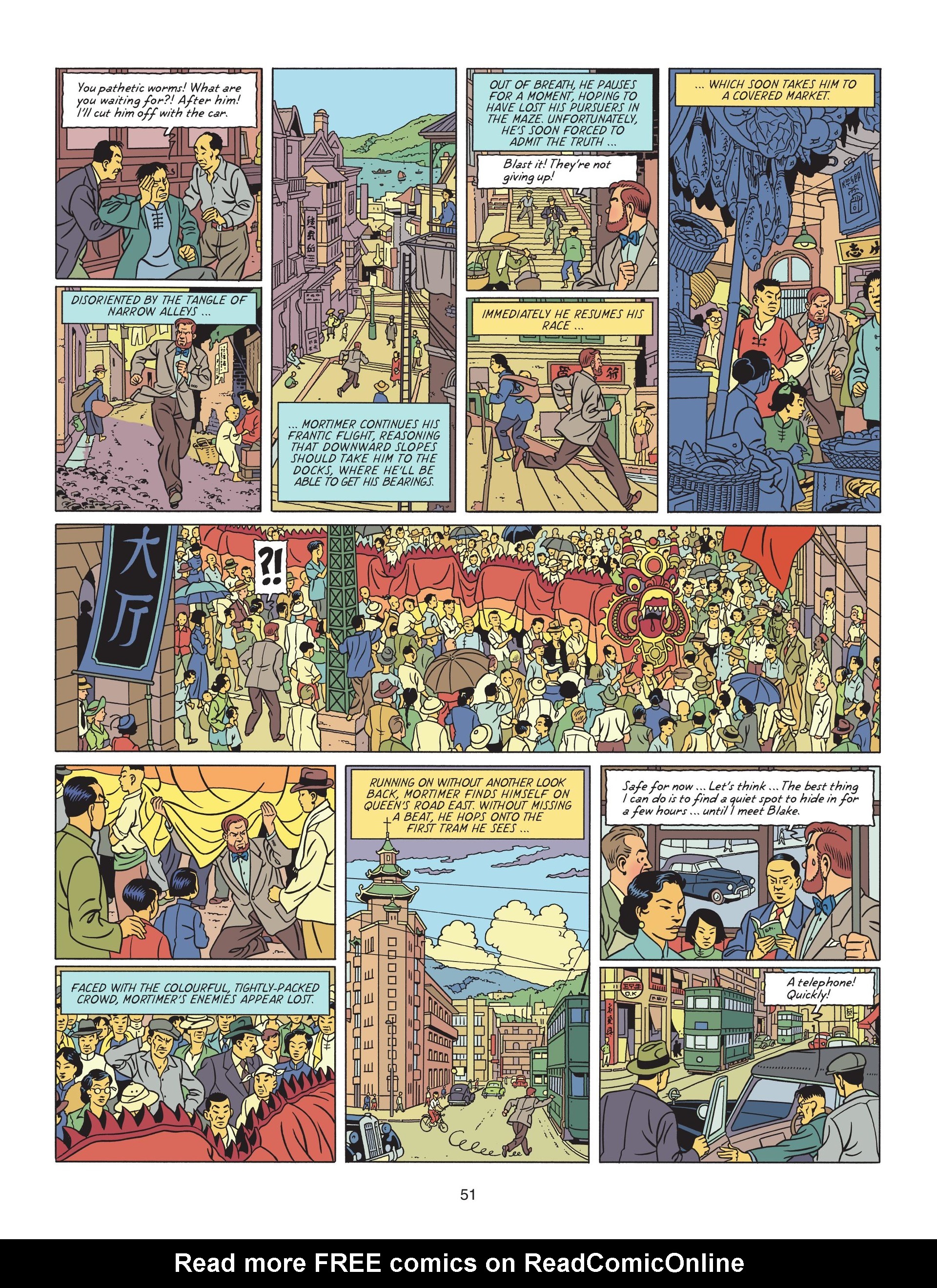 Read online Blake & Mortimer comic -  Issue #25 - 53