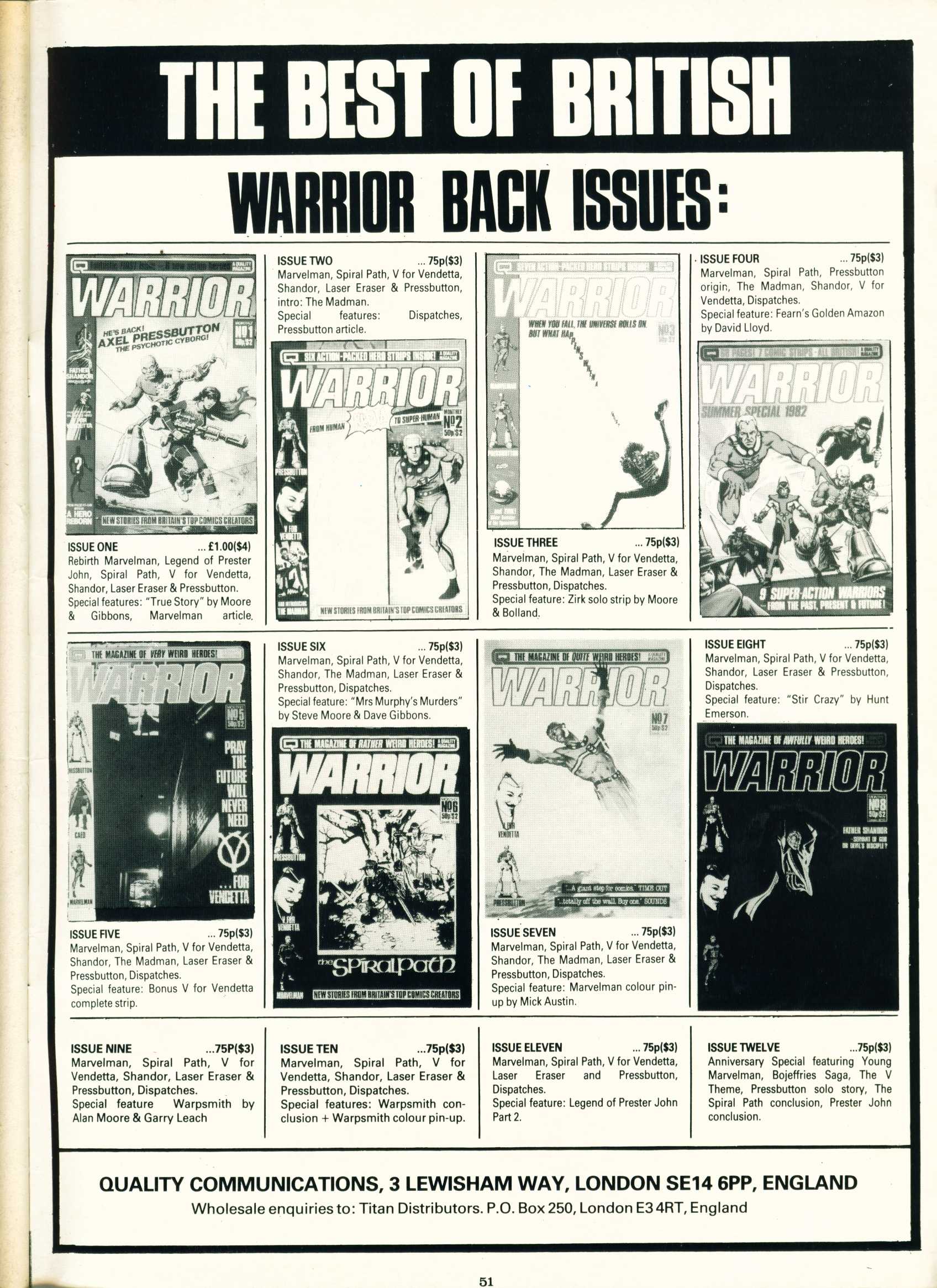 Warrior Issue #13 #14 - English 51