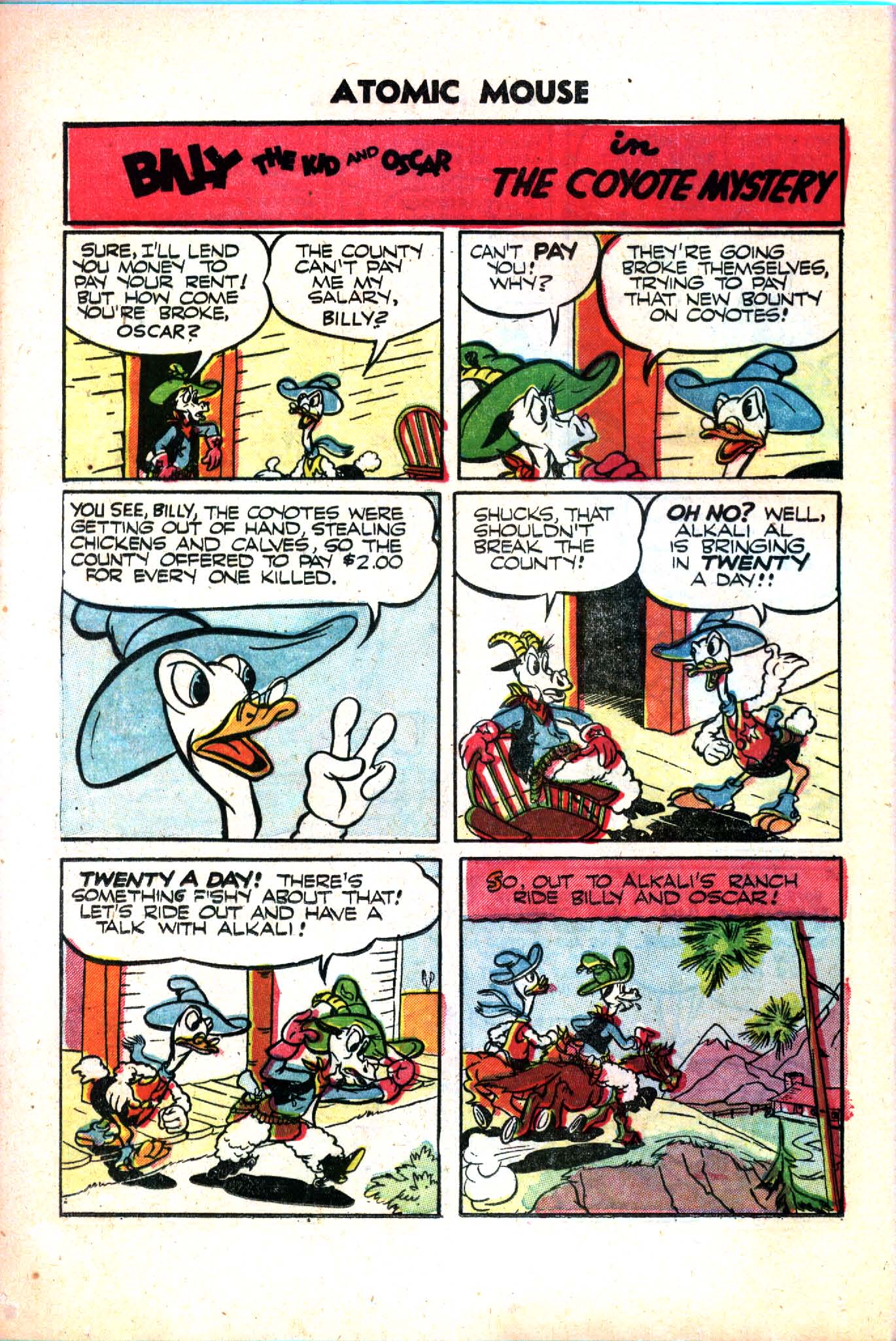 Read online Atomic Mouse comic -  Issue #14 - 24