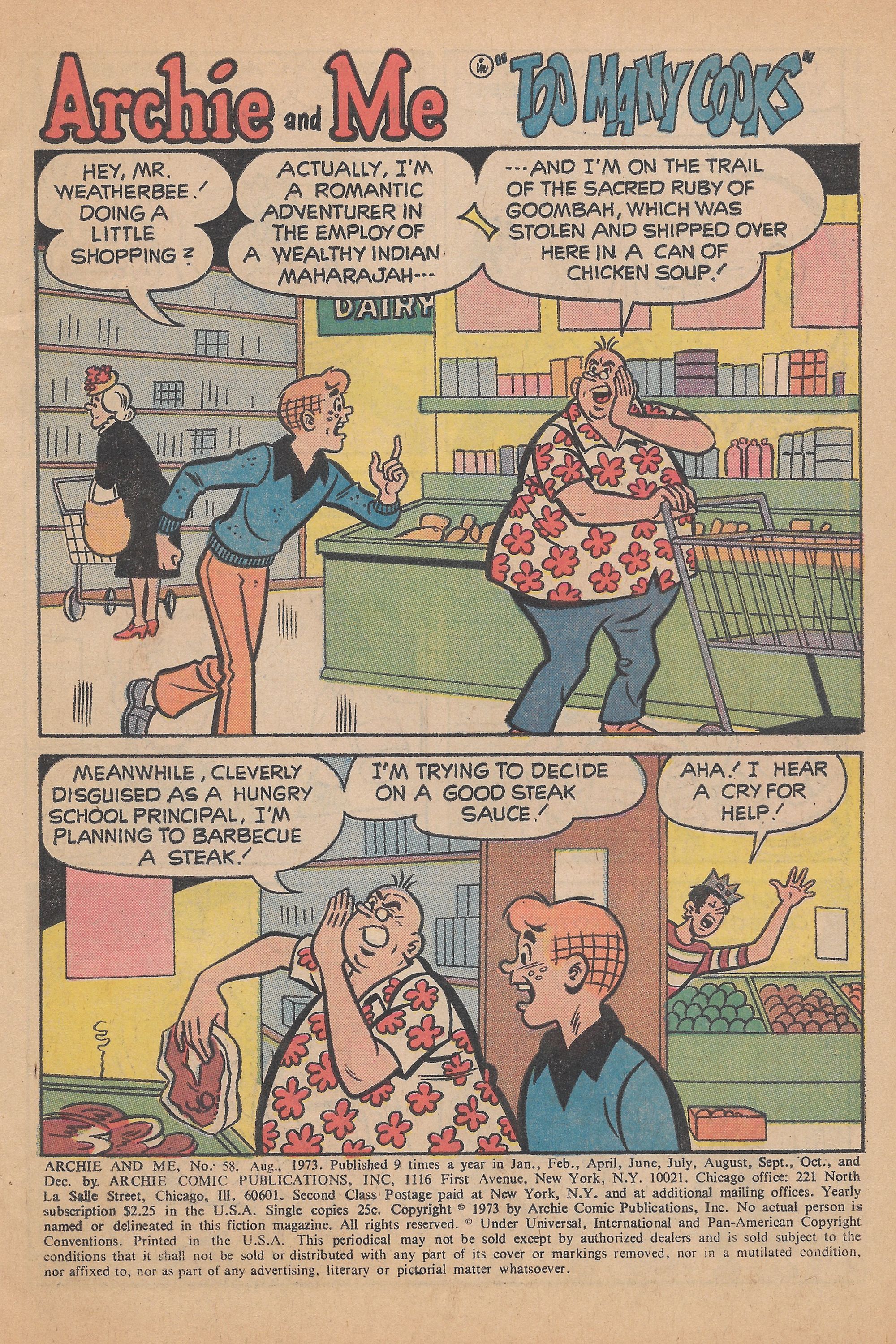 Read online Archie and Me comic -  Issue #58 - 3