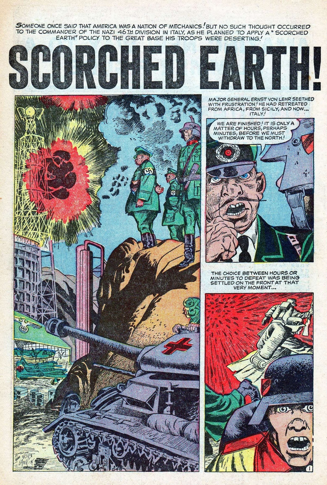 Read online War Comics comic -  Issue #36 - 10