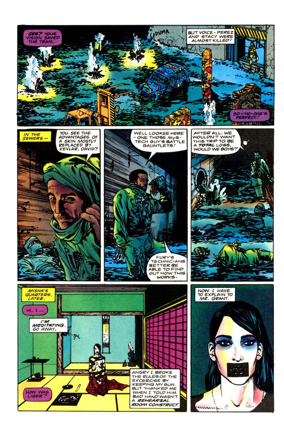 Read online Warheads comic -  Issue #2 - 17