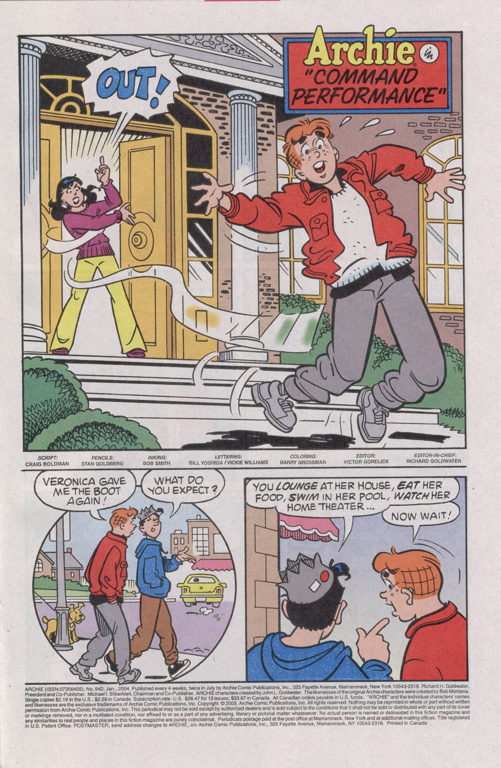 Read online Archie (1960) comic -  Issue #542 - 3