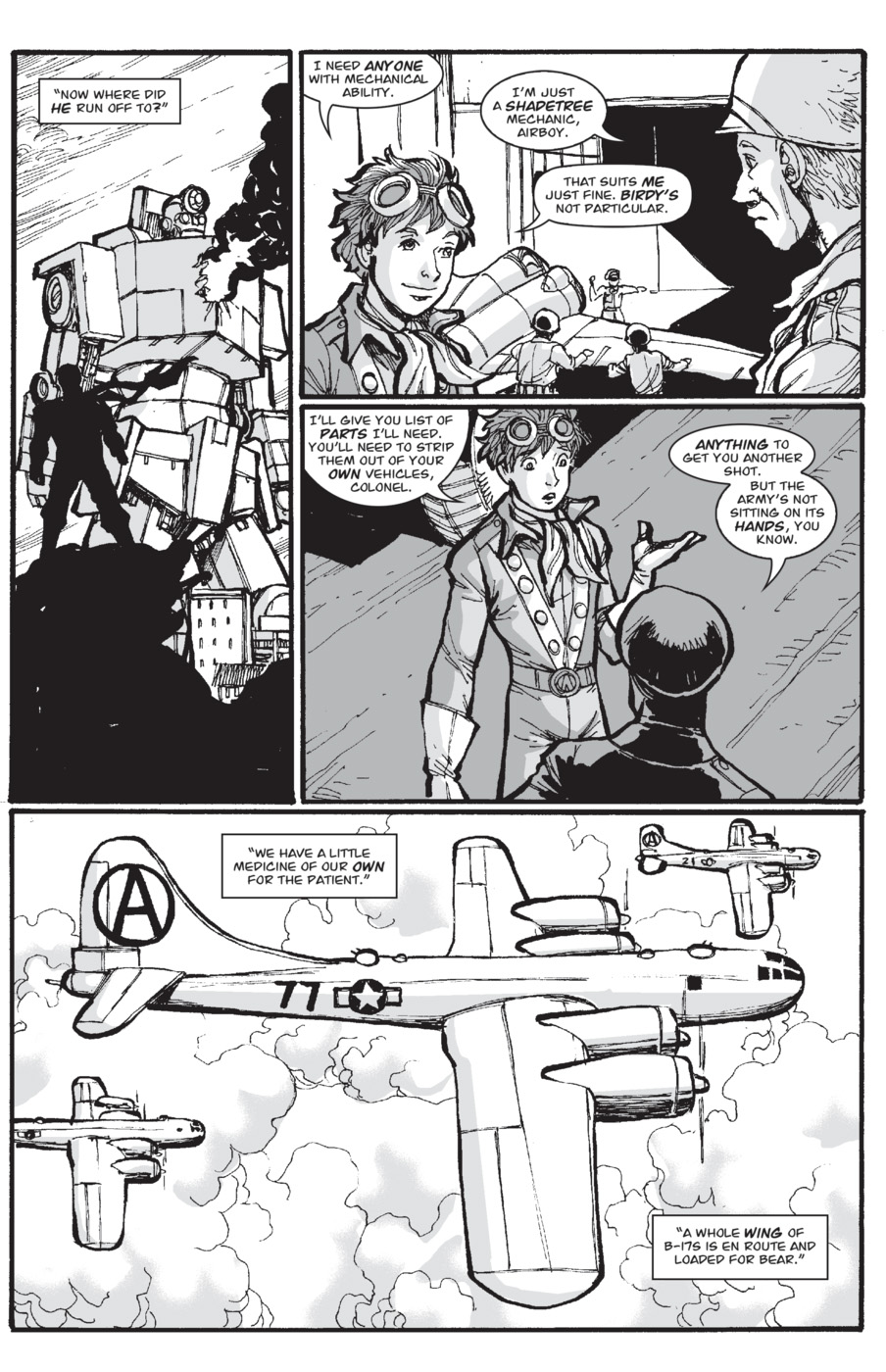 Read online Airboy: Deadeye comic -  Issue #4 - 23