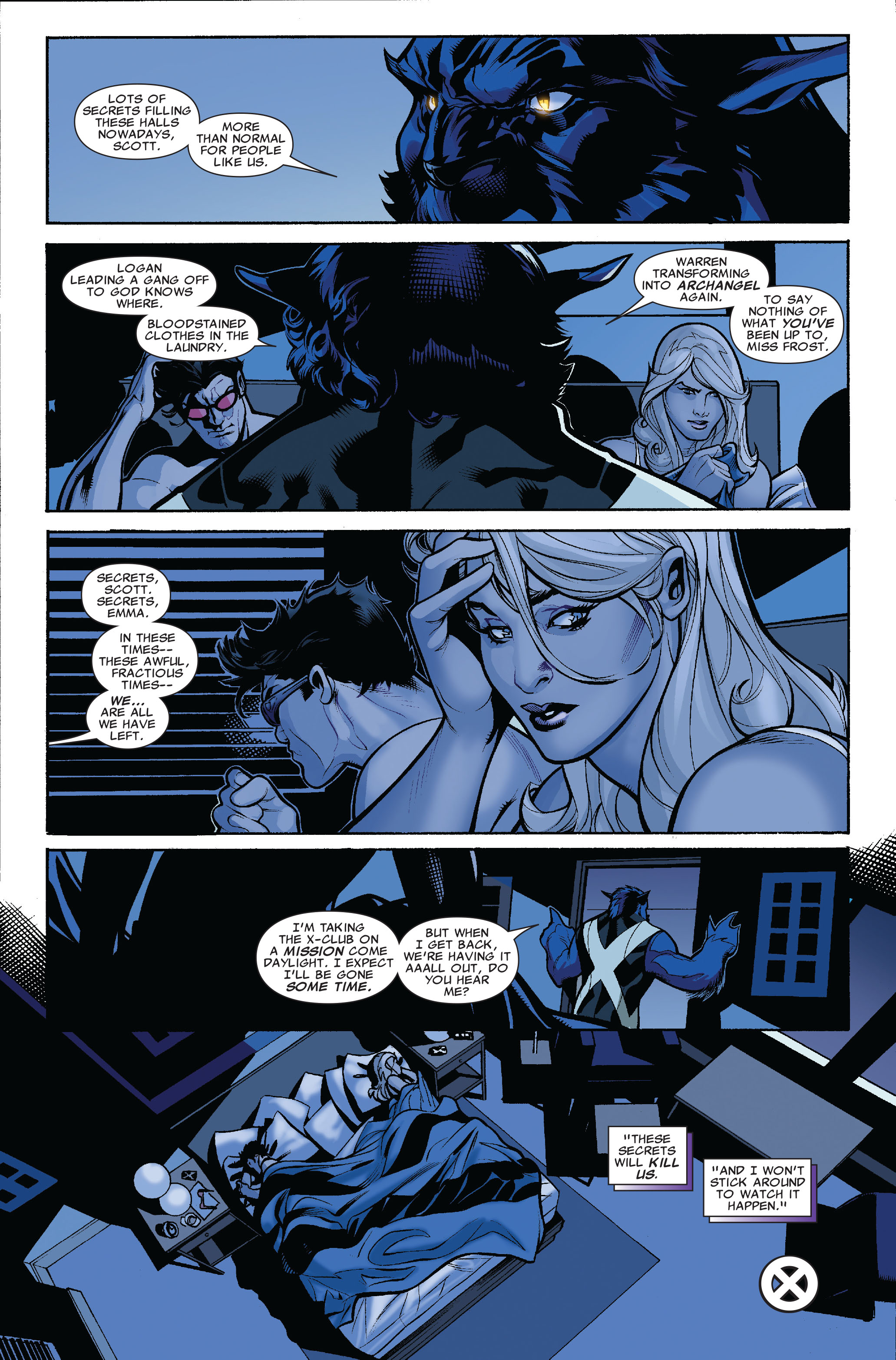 Read online Uncanny X-Men: Sisterhood comic -  Issue # TPB - 106
