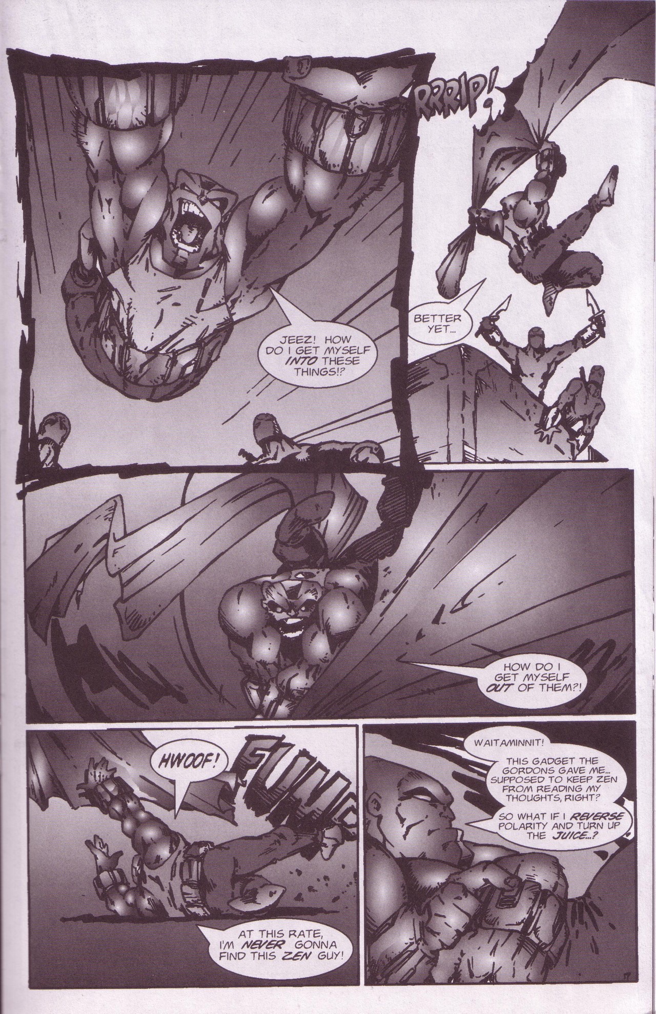 Read online Zen Intergalactic Ninja: Starquest comic -  Issue #1 - 19