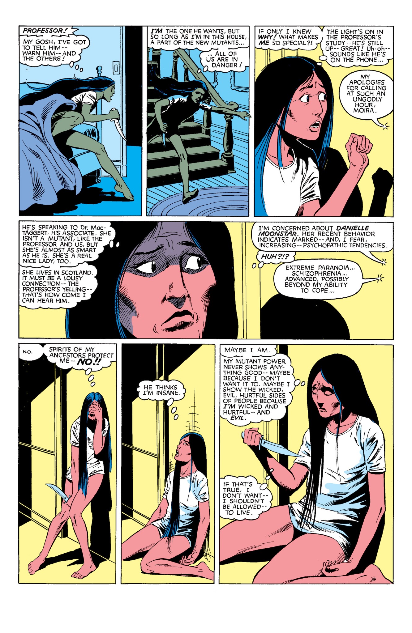 Read online New Mutants Classic comic -  Issue # TPB 1 - 105