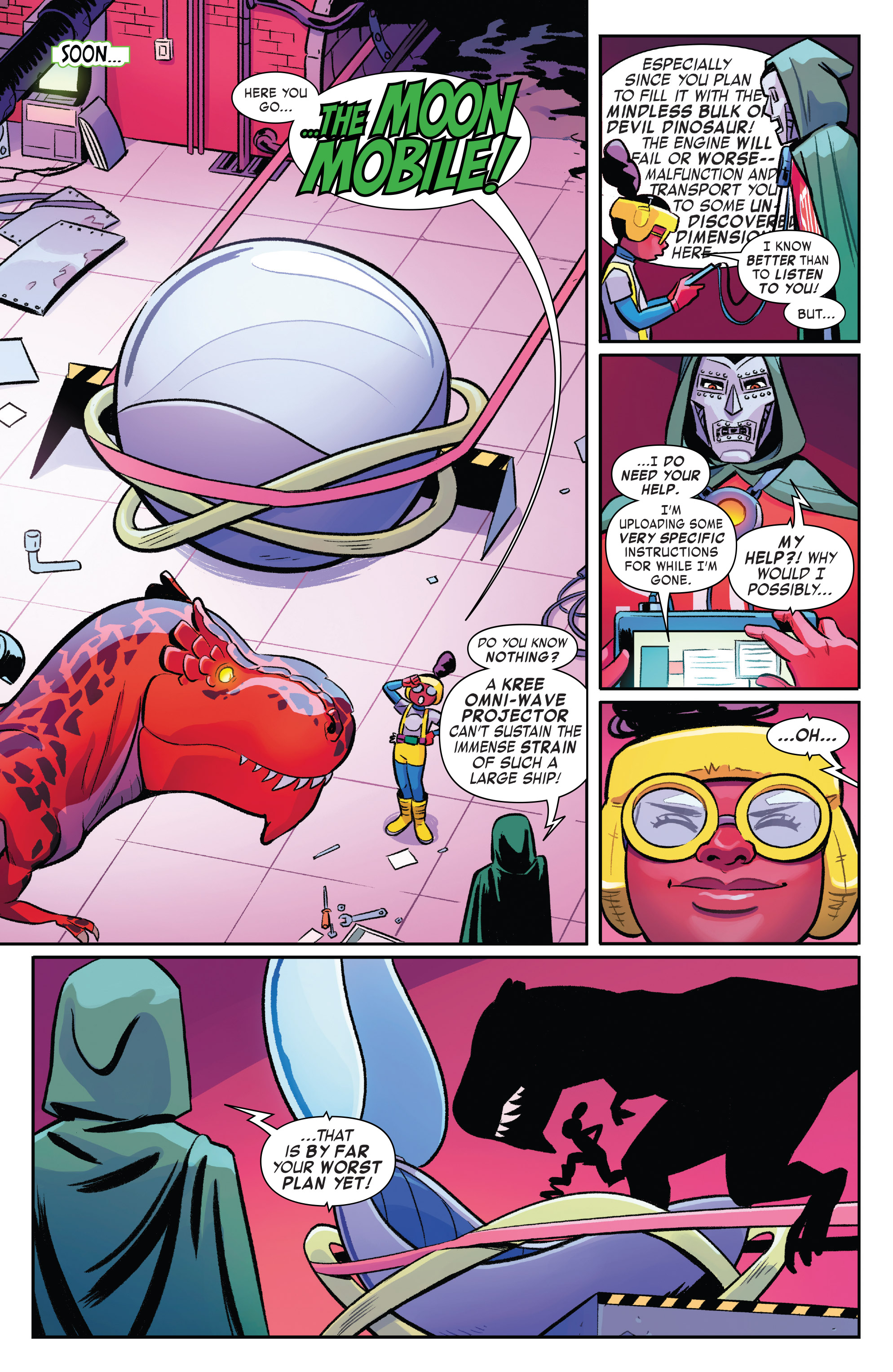 Read online Moon Girl And Devil Dinosaur comic -  Issue #19 - 14