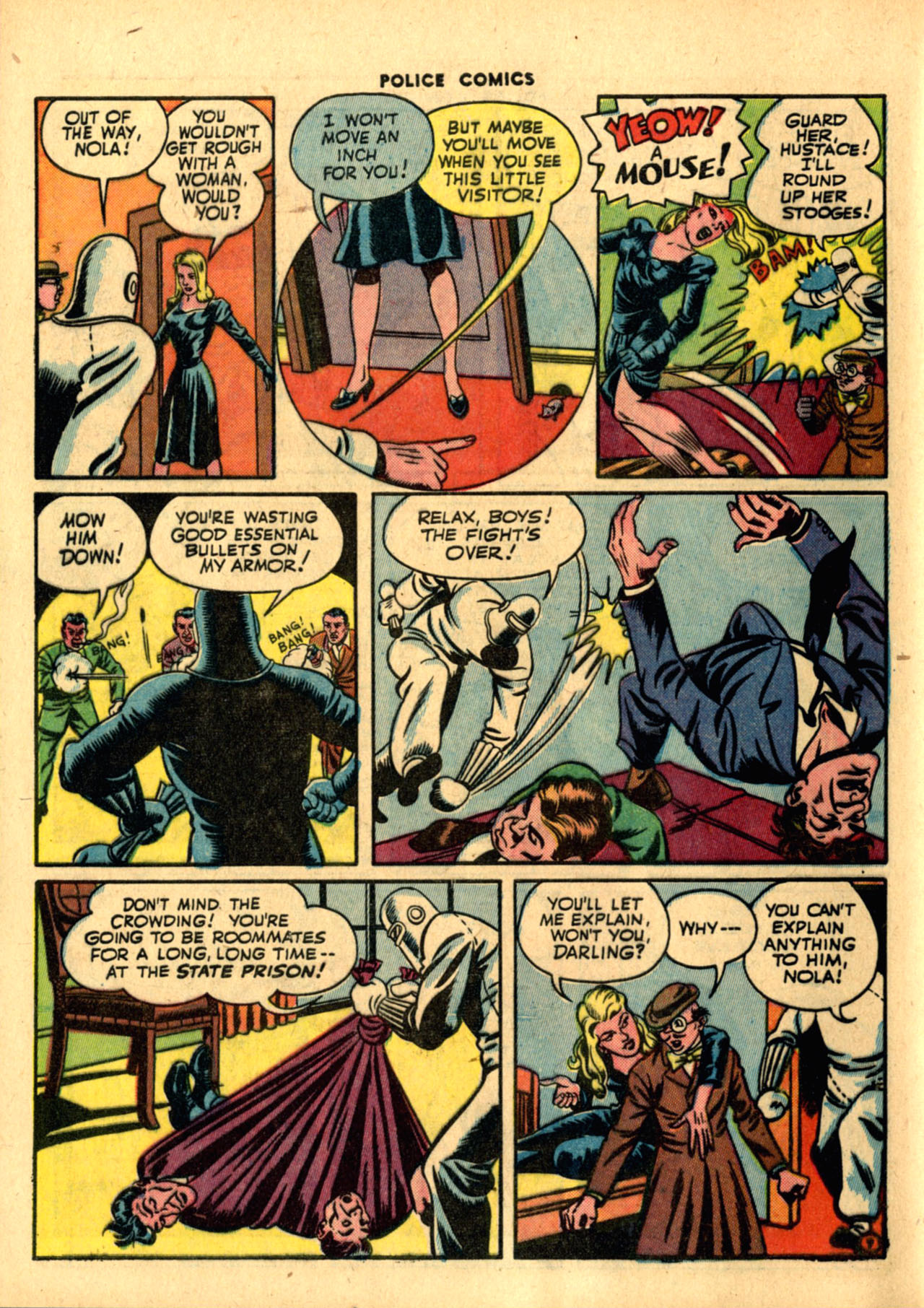 Read online Police Comics comic -  Issue #29 - 48
