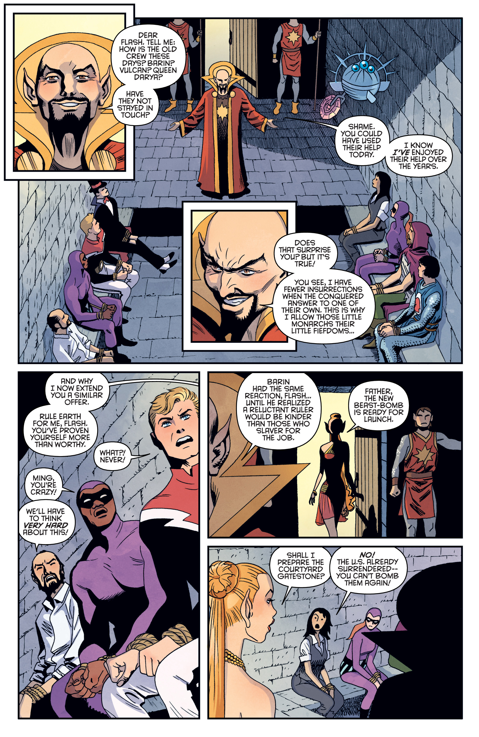 Read online Flash Gordon: Kings Cross comic -  Issue #5 - 6