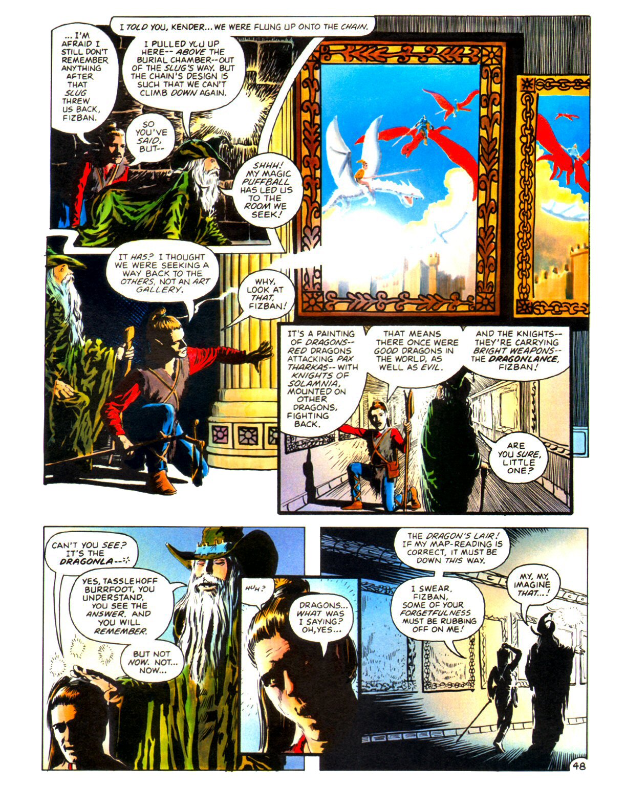 Read online Dragonlance Saga comic -  Issue #2 - 53