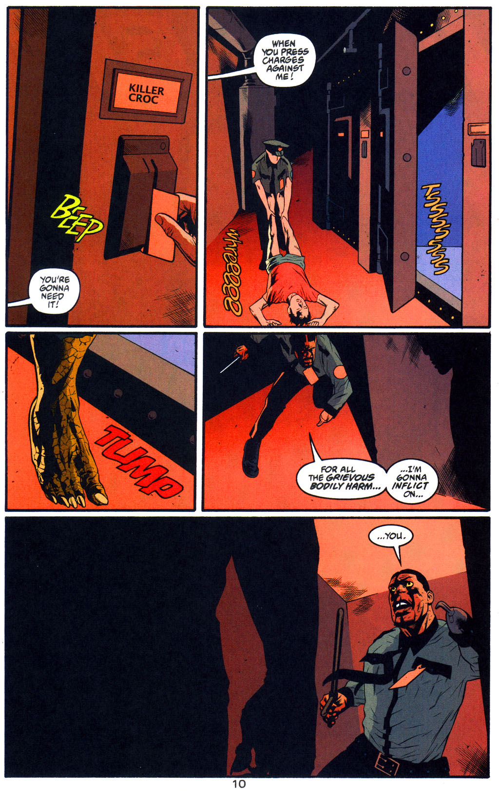 Read online Arkham Asylum: Living Hell comic -  Issue #4 - 12