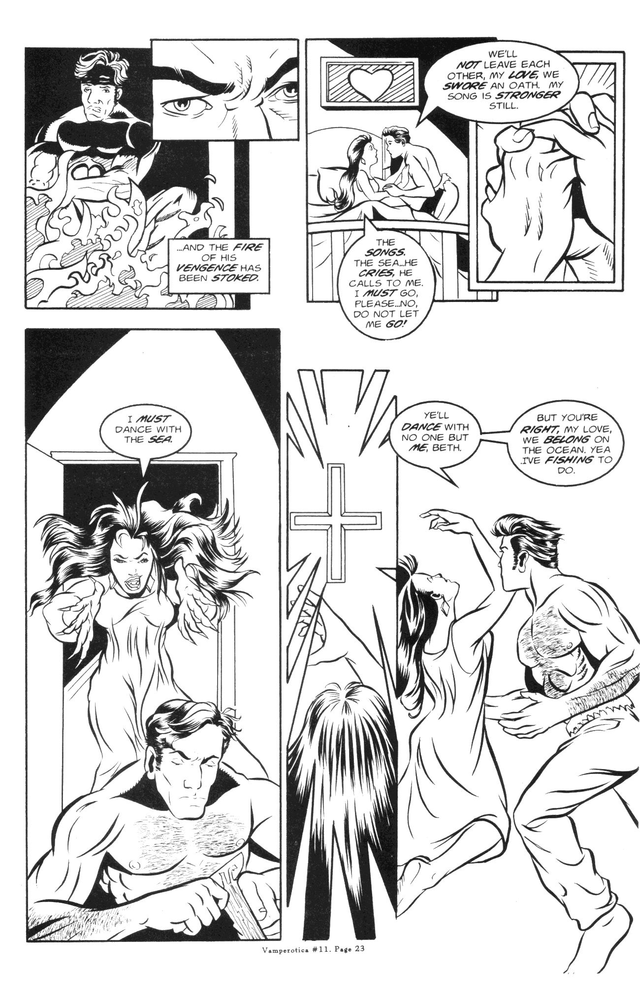 Read online Vamperotica comic -  Issue #11 - 25