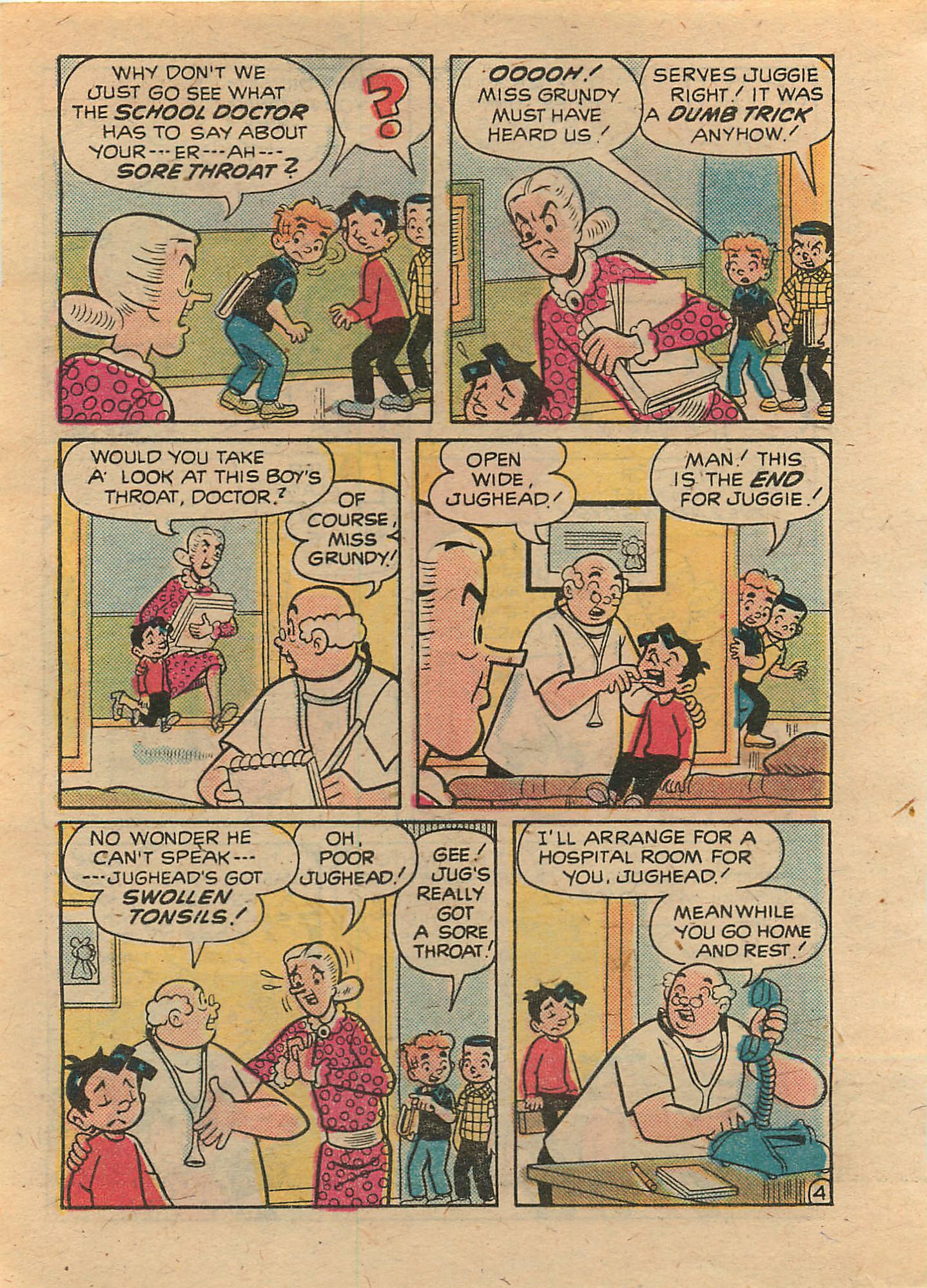 Read online Little Archie Comics Digest Magazine comic -  Issue #4 - 122