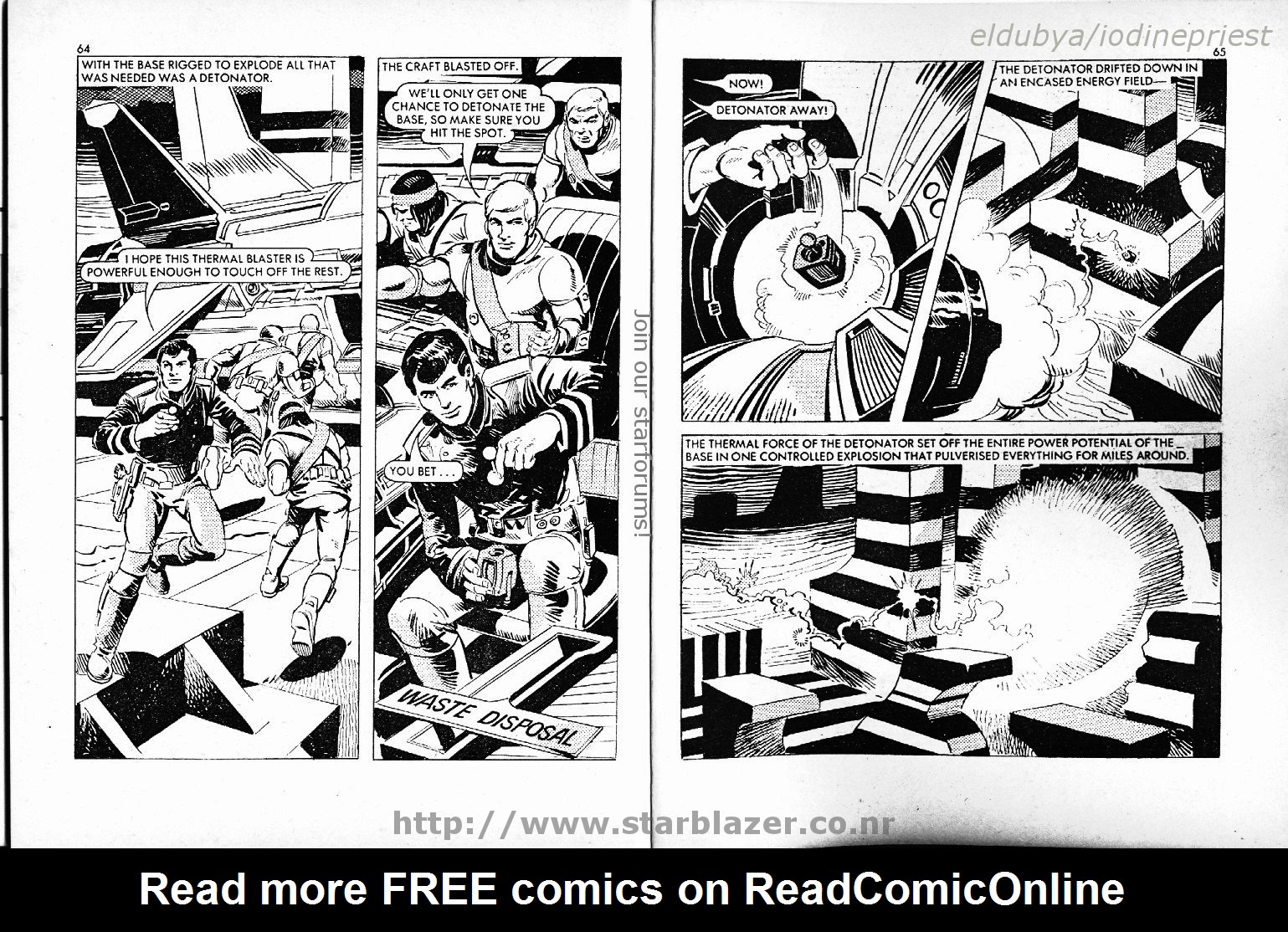 Read online Starblazer comic -  Issue #101 - 34