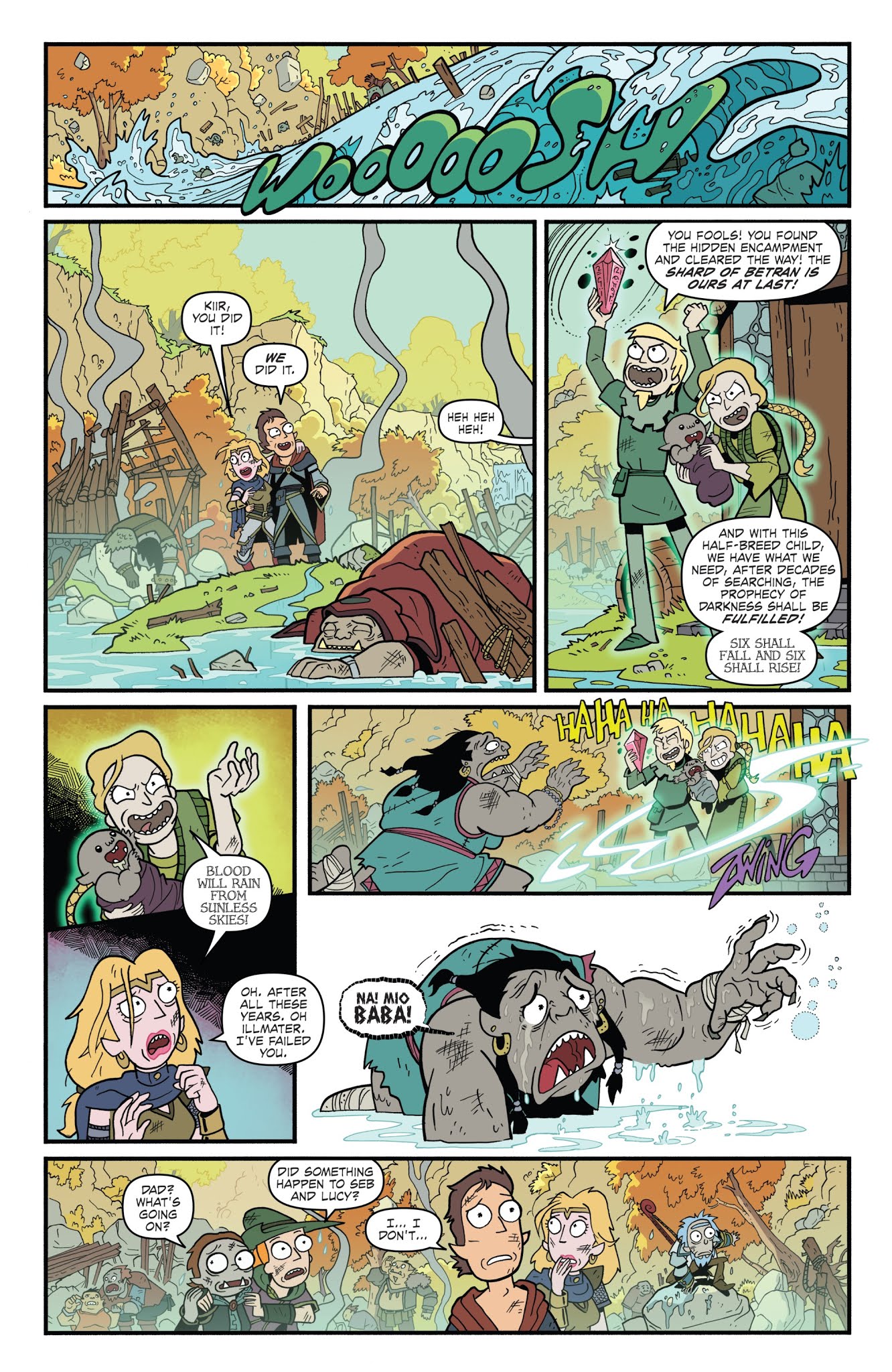 Read online Rick and Morty vs Dungeons & Dragons comic -  Issue #3 - 26
