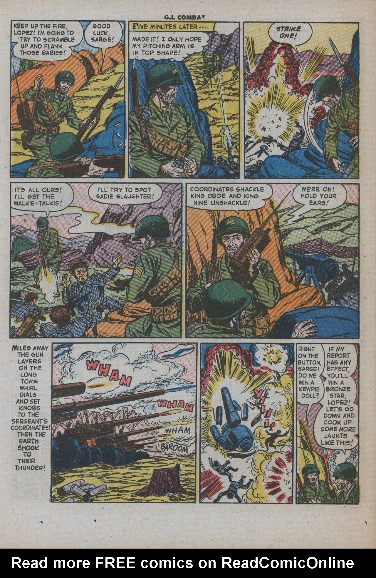 Read online G.I. Combat (1952) comic -  Issue #11 - 17
