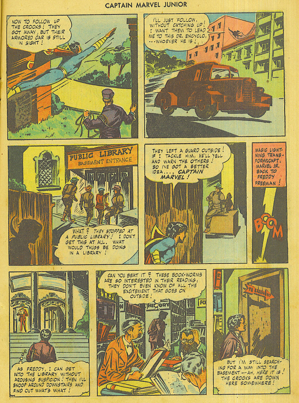 Read online Captain Marvel, Jr. comic -  Issue #43 - 10