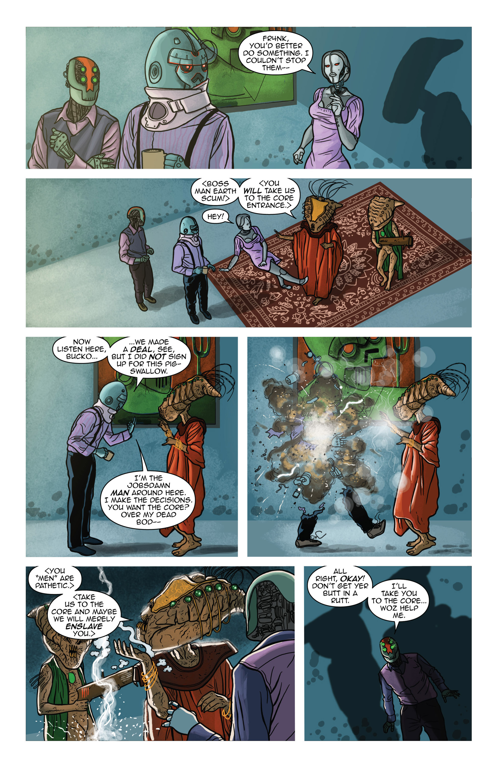 Read online D4VE comic -  Issue #4 - 9