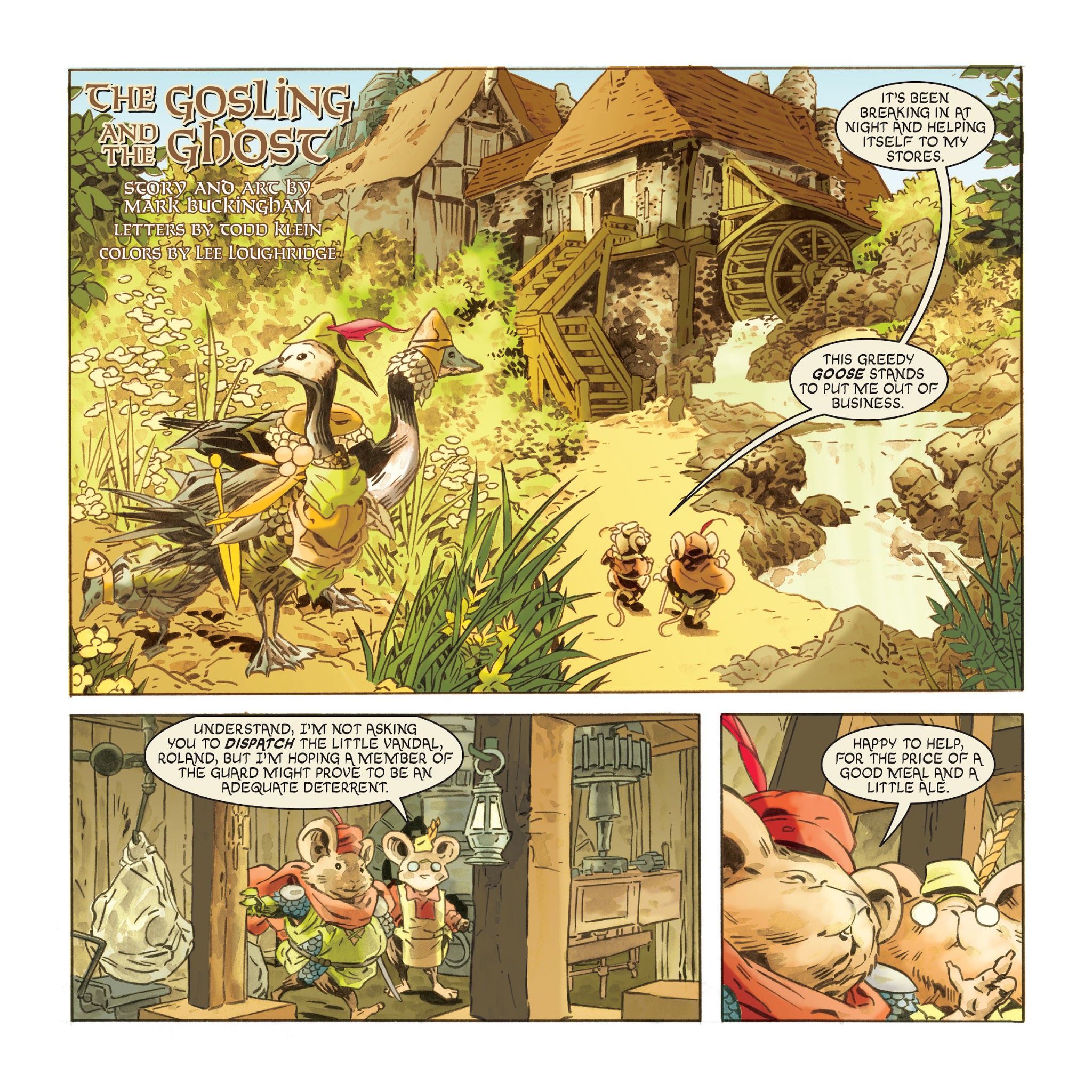 Read online Mouse Guard: Legends of the Guard Volume Three comic -  Issue # TPB - 14