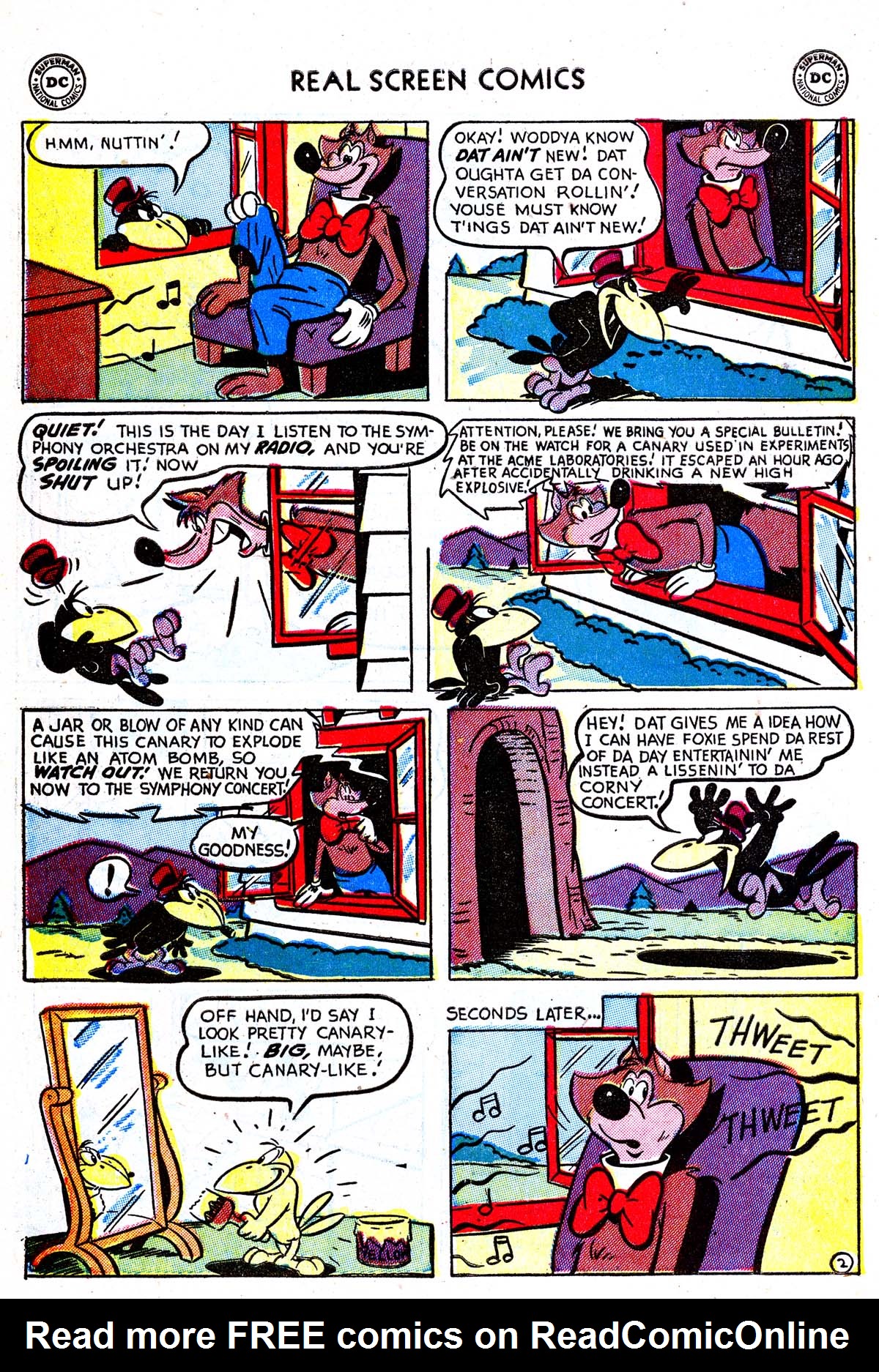 Read online Real Screen Comics comic -  Issue #61 - 30